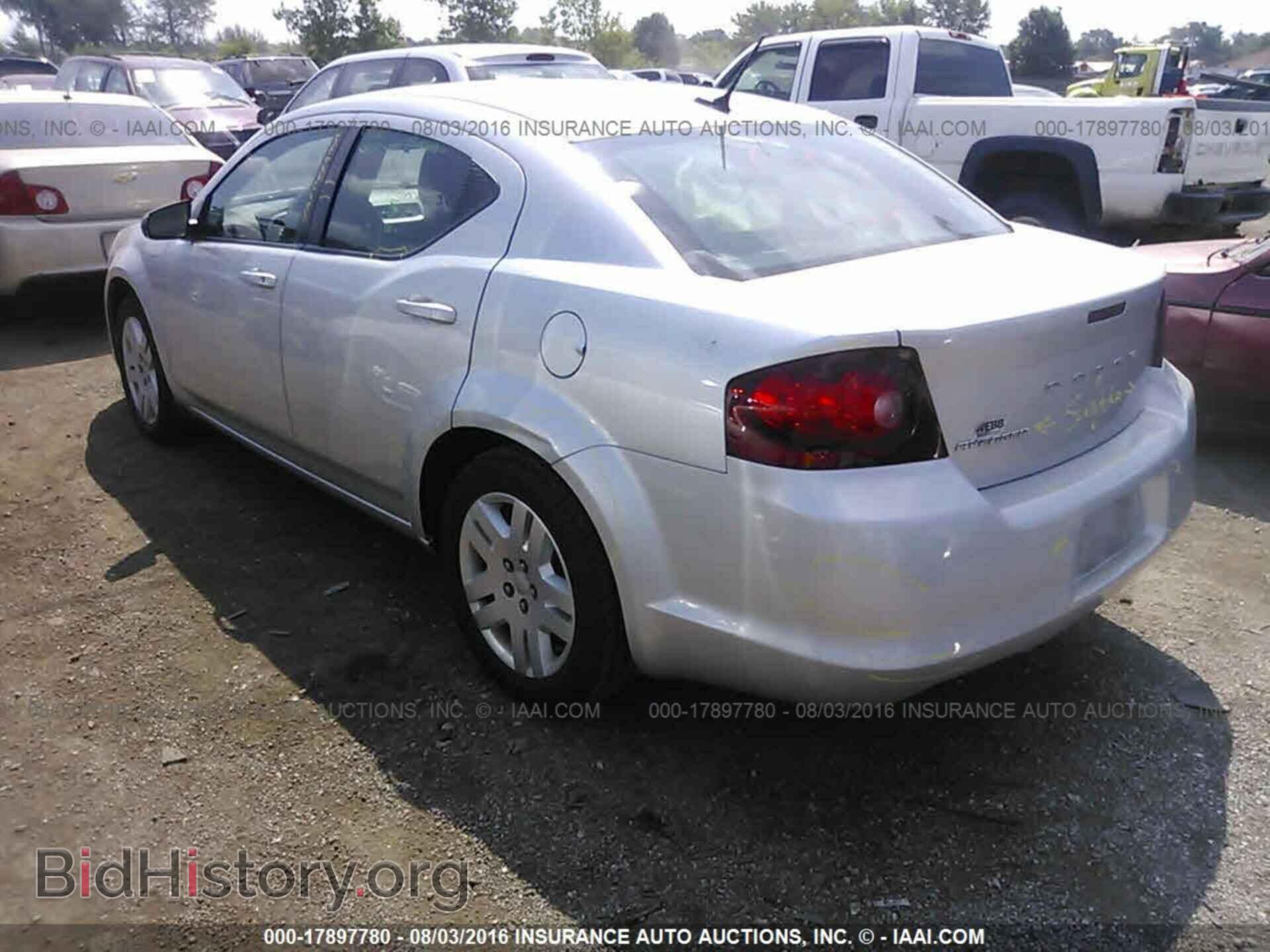 2012 Dodge Avenger - VIN: 1C3CDZAB6CN294182 - Фото 3