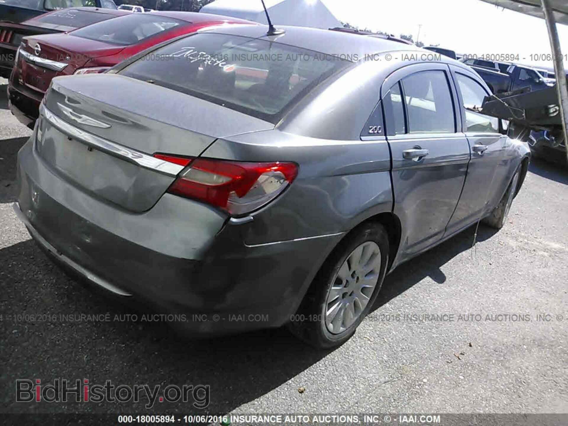 2012 Chrysler 200 - VIN: 1C3CCBAB5CN281854 - Фото 4