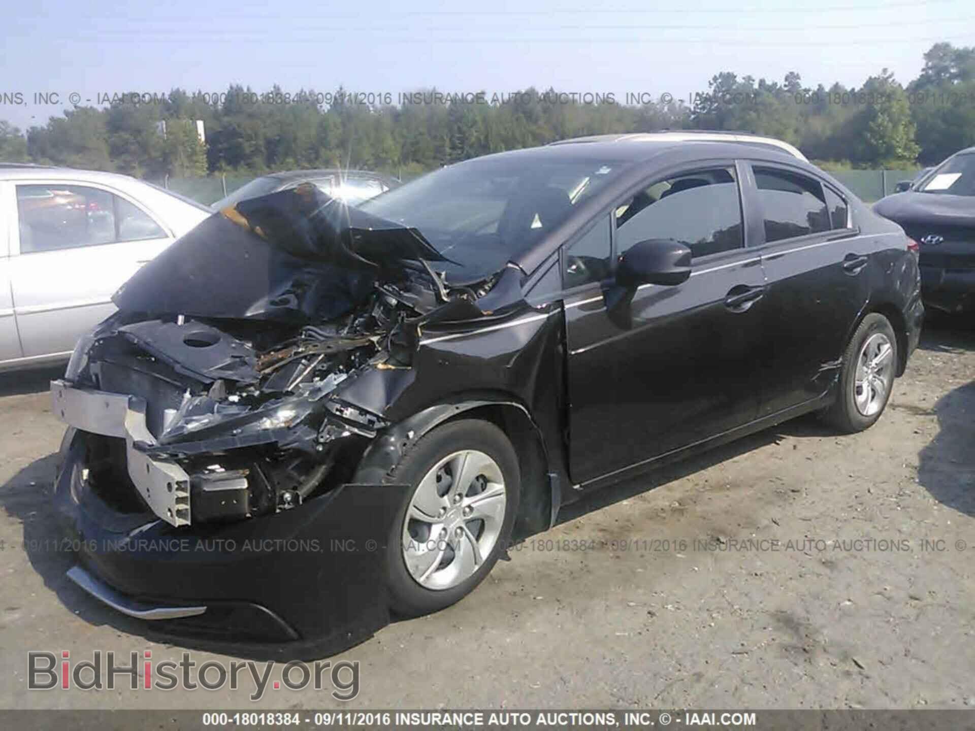 2013 Honda Civic - VIN: 2HGFB2F54DH584022 - Фото 2