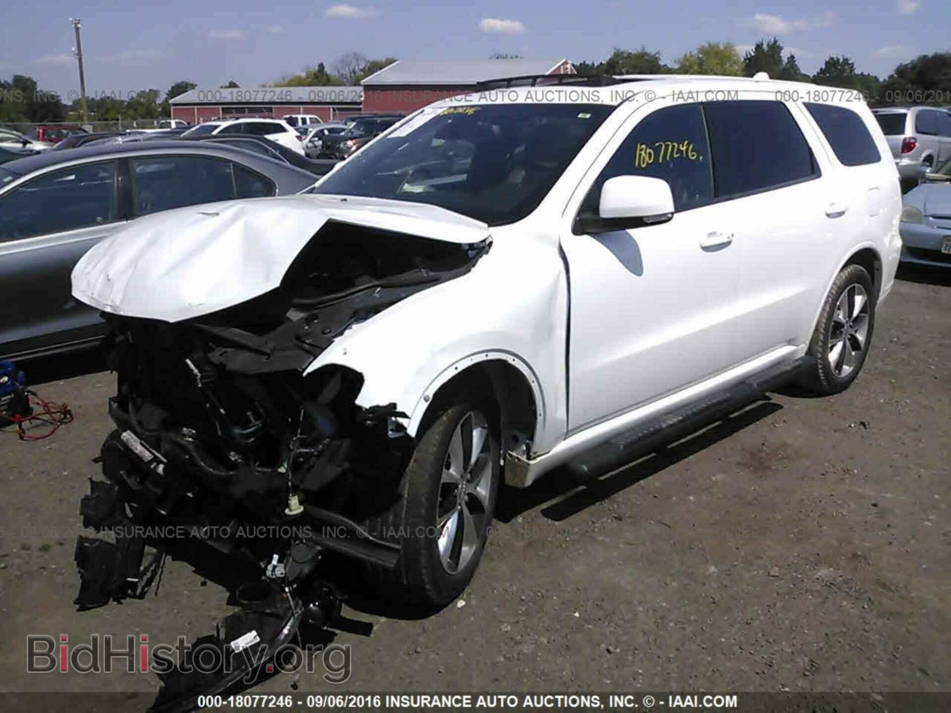 2014 Dodge Durango - VIN: 1C4SDJCT7EC428436 - Фото 2