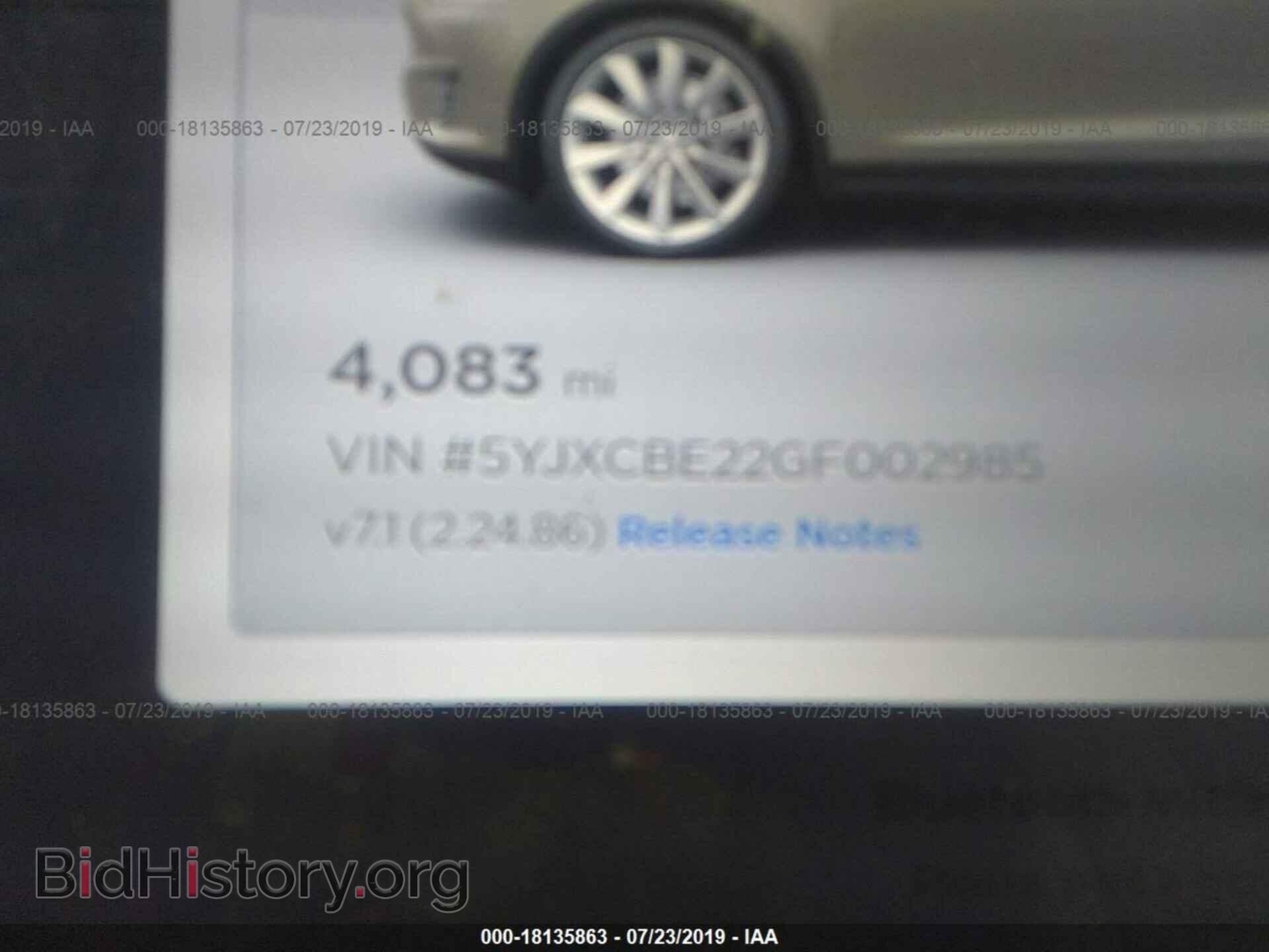 2016 TESLA MODEL X - VIN: 5YJXCBE22GF002985 - Photo 7