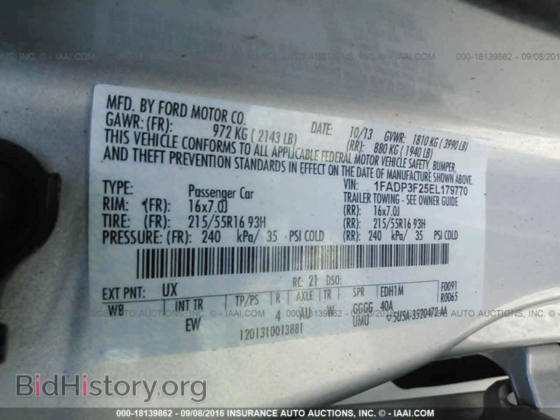 2014 Ford Focus - VIN: 1FADP3F25EL179770 - Photo 9