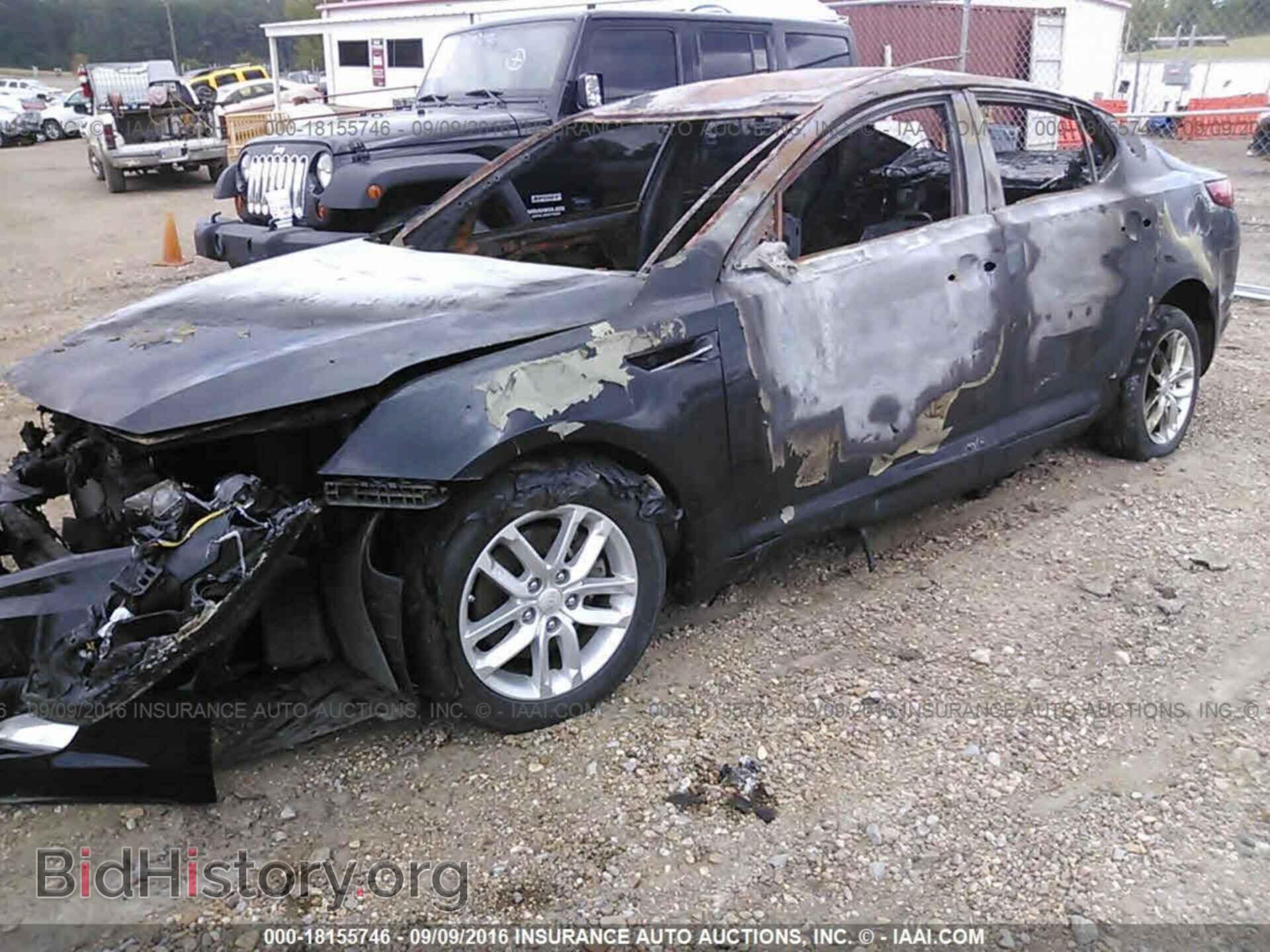 2012 Kia Optima - VIN: 5XXGM4A71CG057655 - Фото 2