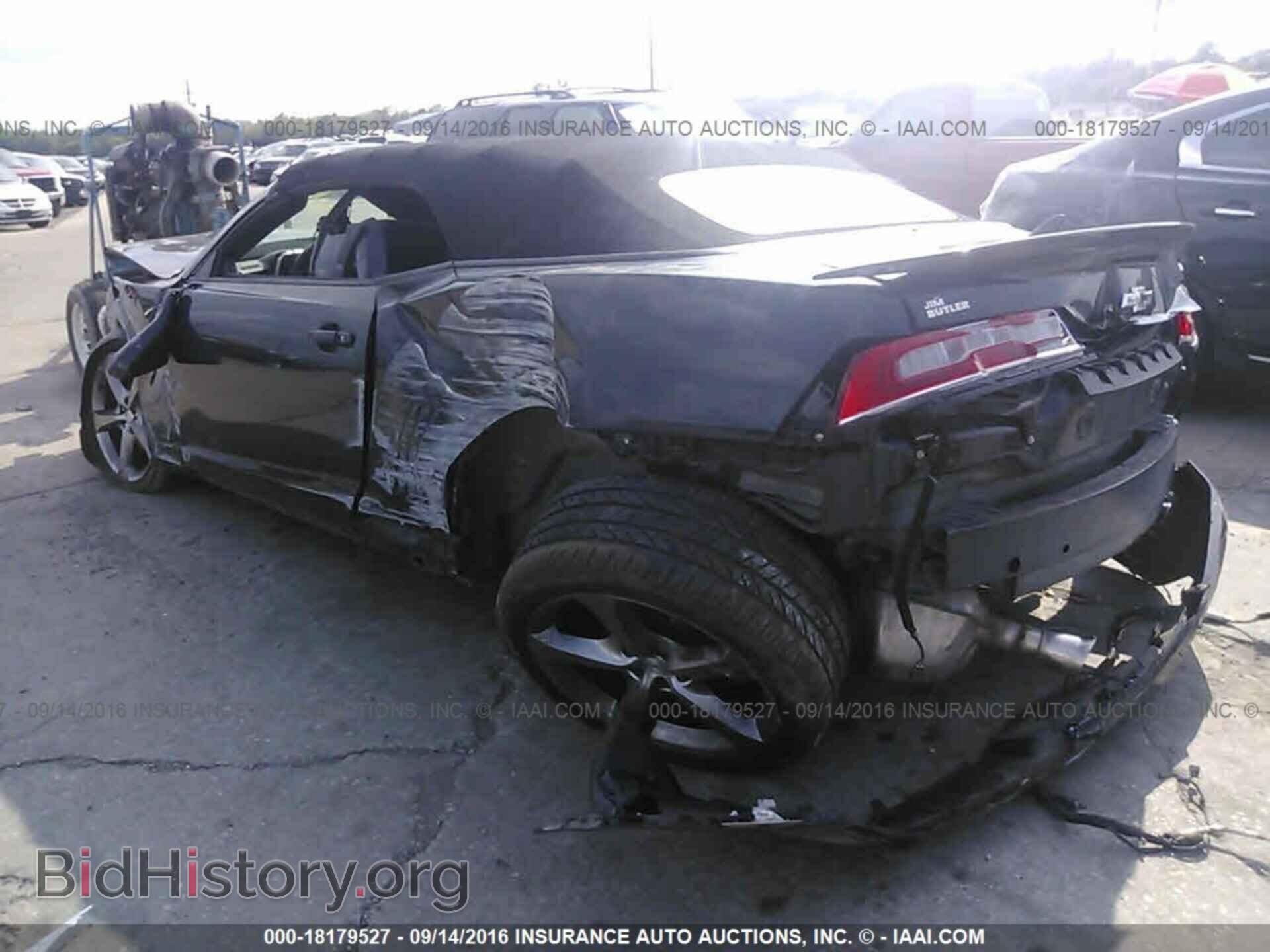 2014 CHEVROLET CAMARO - VIN: 2G1FB3D39E9163441 - Фото 3