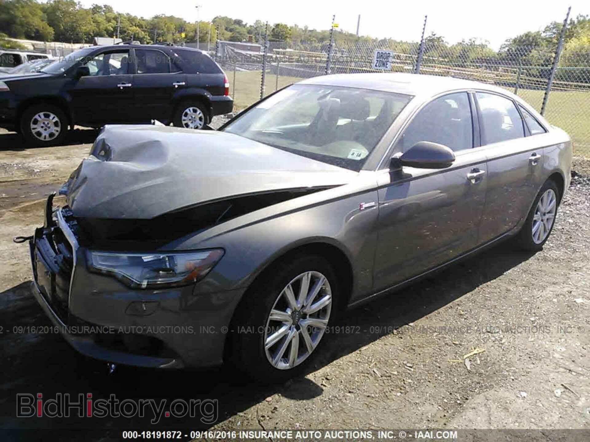 2014 AUDI A6 - VIN: WAUFGAFC3EN024054 - Фото 2