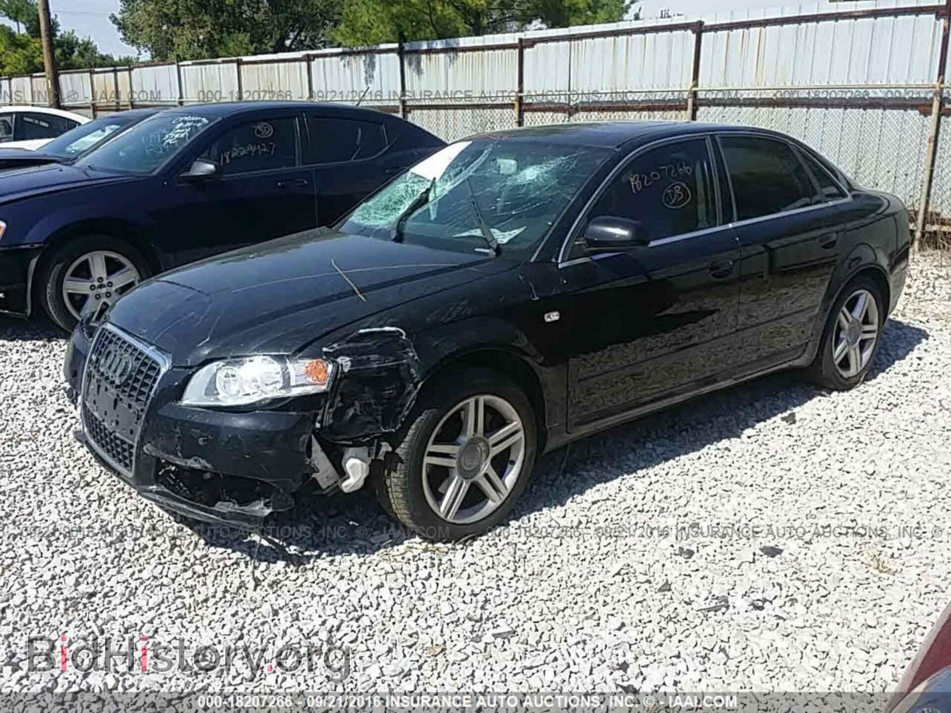 2008 AUDI A4 - VIN: WAUAF78E78A042440 - Фото 2