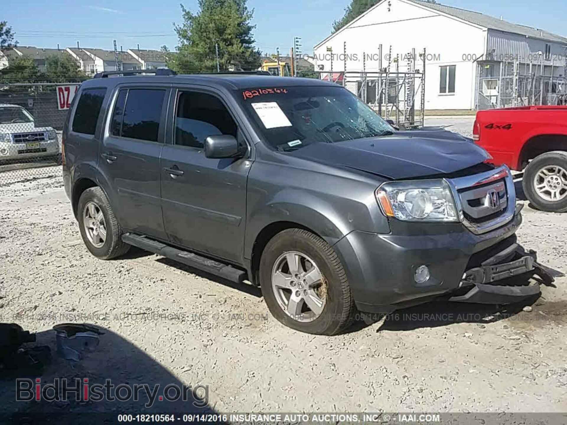 Photo 5FNYF4H45BB045939 - Honda Pilot 2011