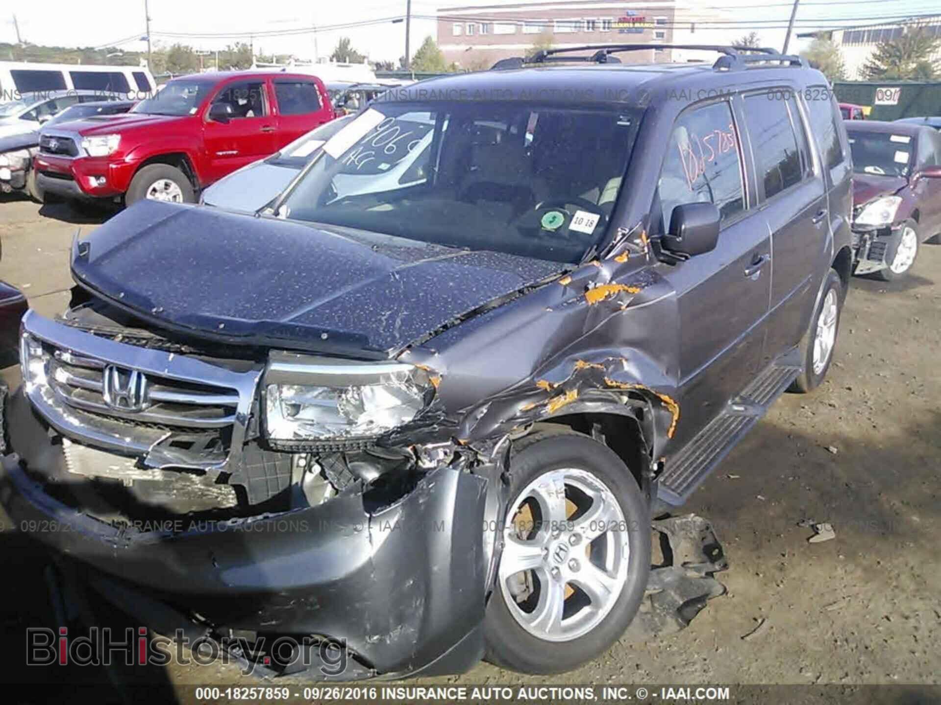 2014 Honda Pilot - VIN: 5FNYF4H43EB004343 - Photo 2