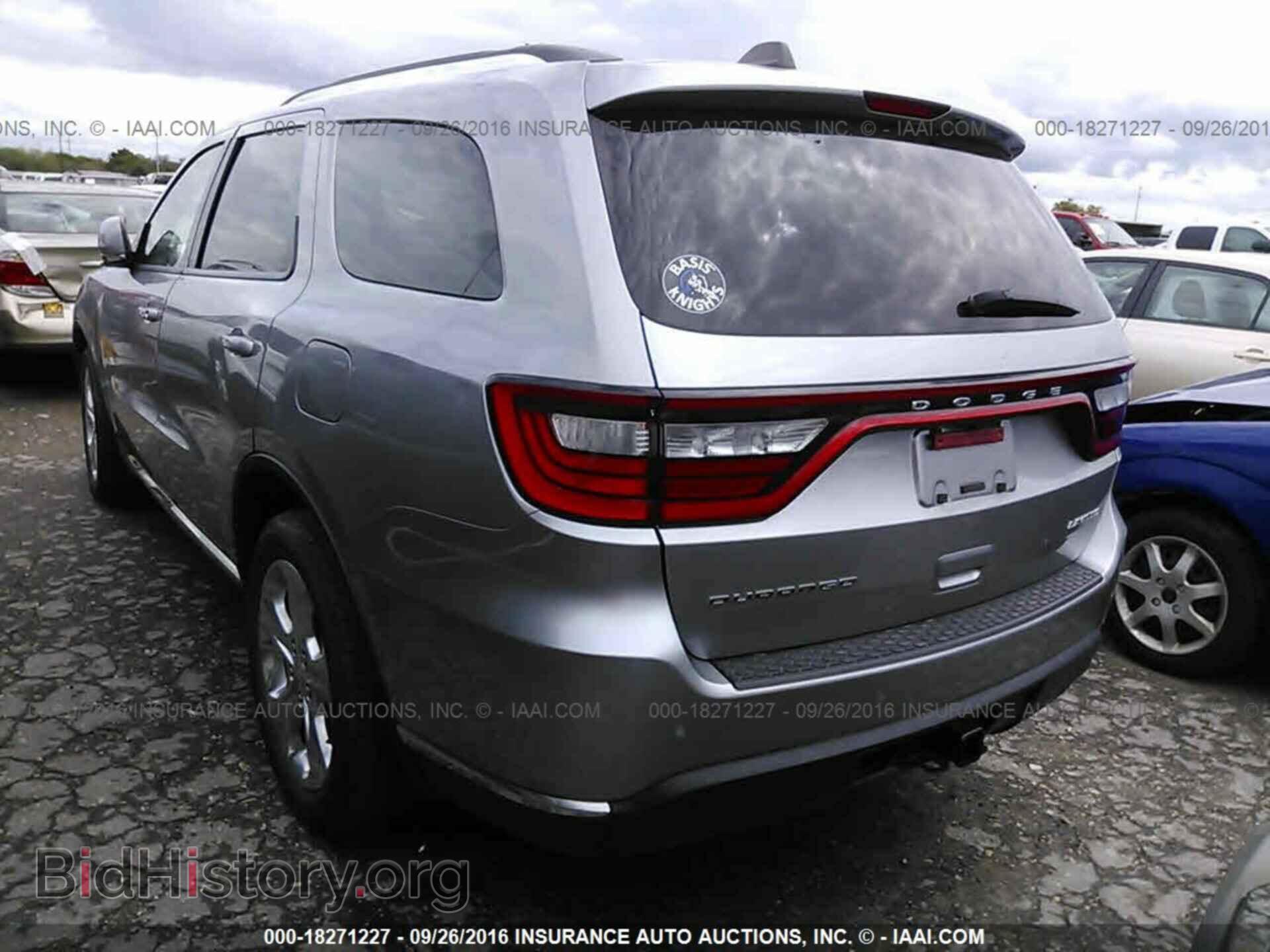 2014 Dodge Durango - VIN: 1C4RDHDG8EC428230 - Фото 3