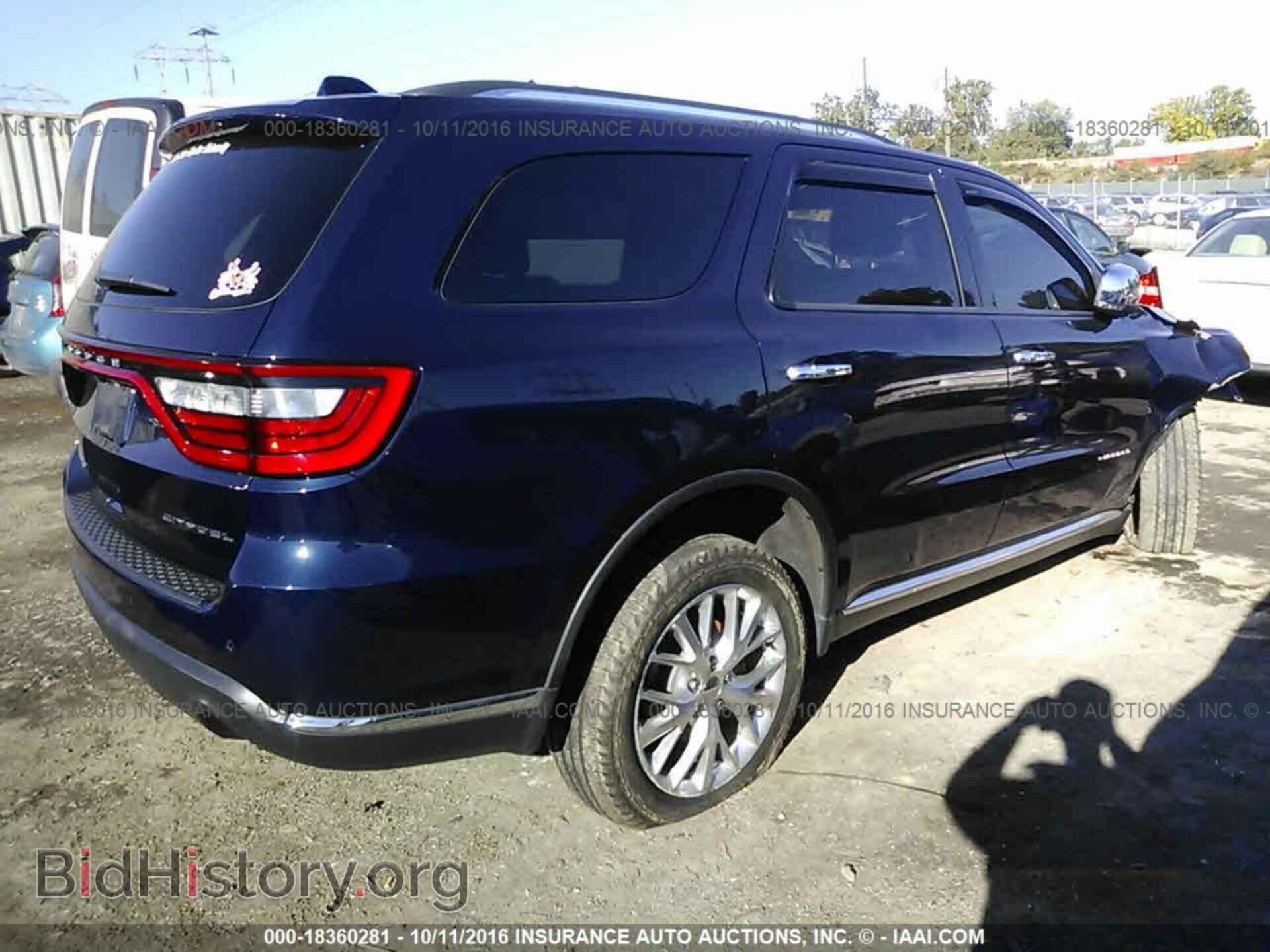2014 Dodge Durango - VIN: 1C4RDJEG3EC349375 - Фото 4