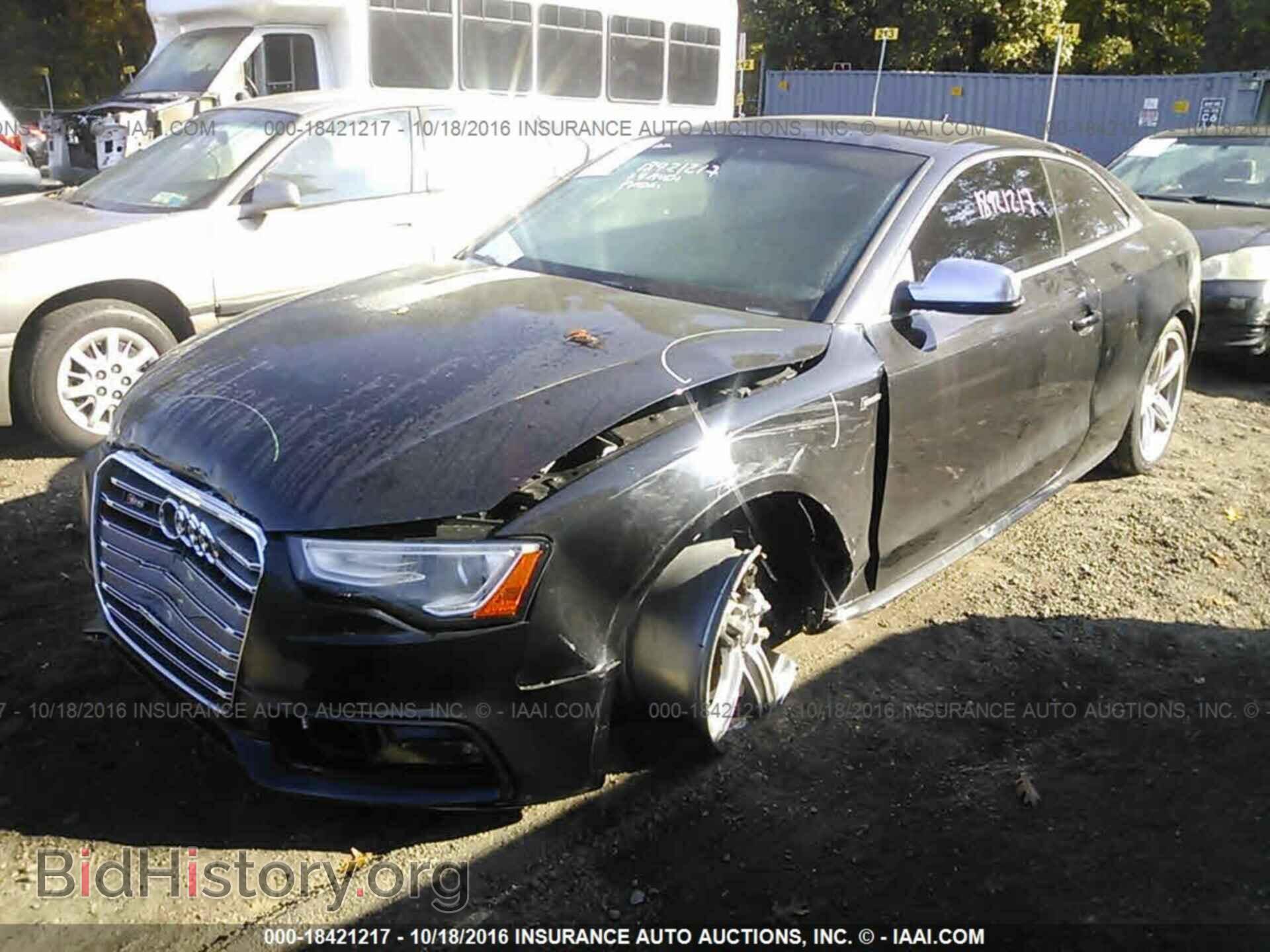 2014 Audi S5 - VIN: WAUCGAFR5EA017024 - Фото 2