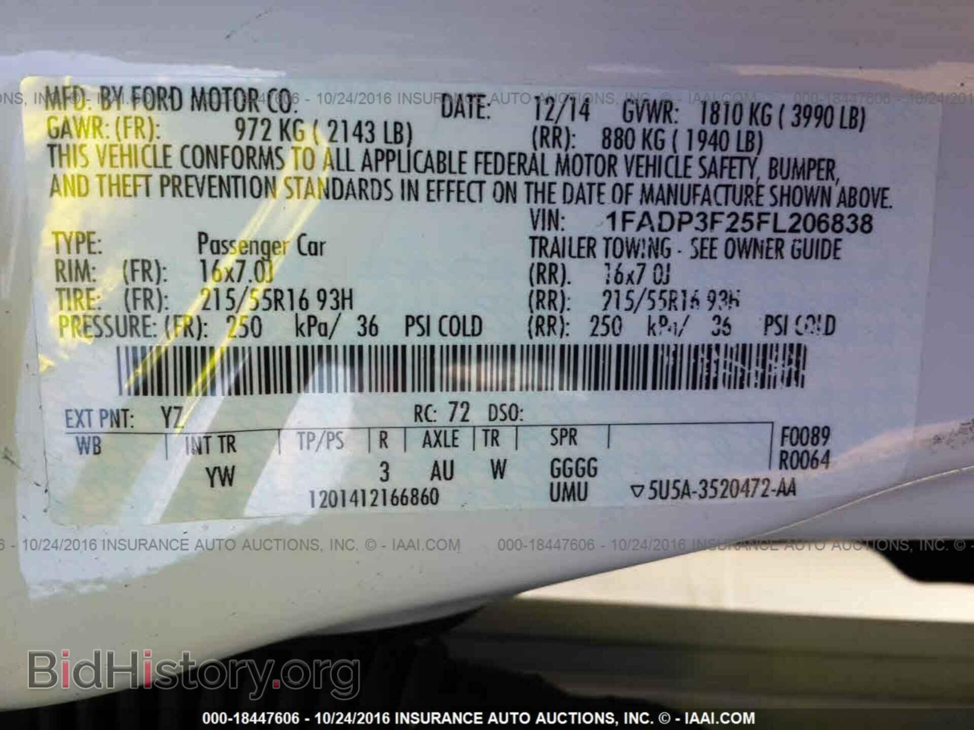 2015 Ford Focus - VIN: 1FADP3F25FL206838 - Photo 9