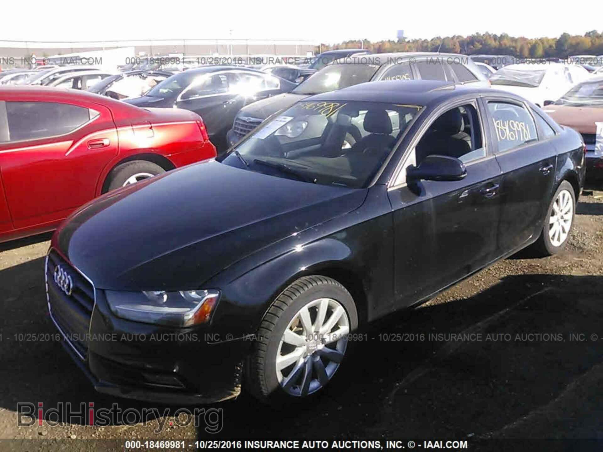 2013 Audi A4 - VIN: WAUBFAFL9DN030859 - Photo 2