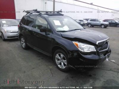 2014 Subaru FORESTER, черный — VIN JF2SJAEC4EH414441, IAAI