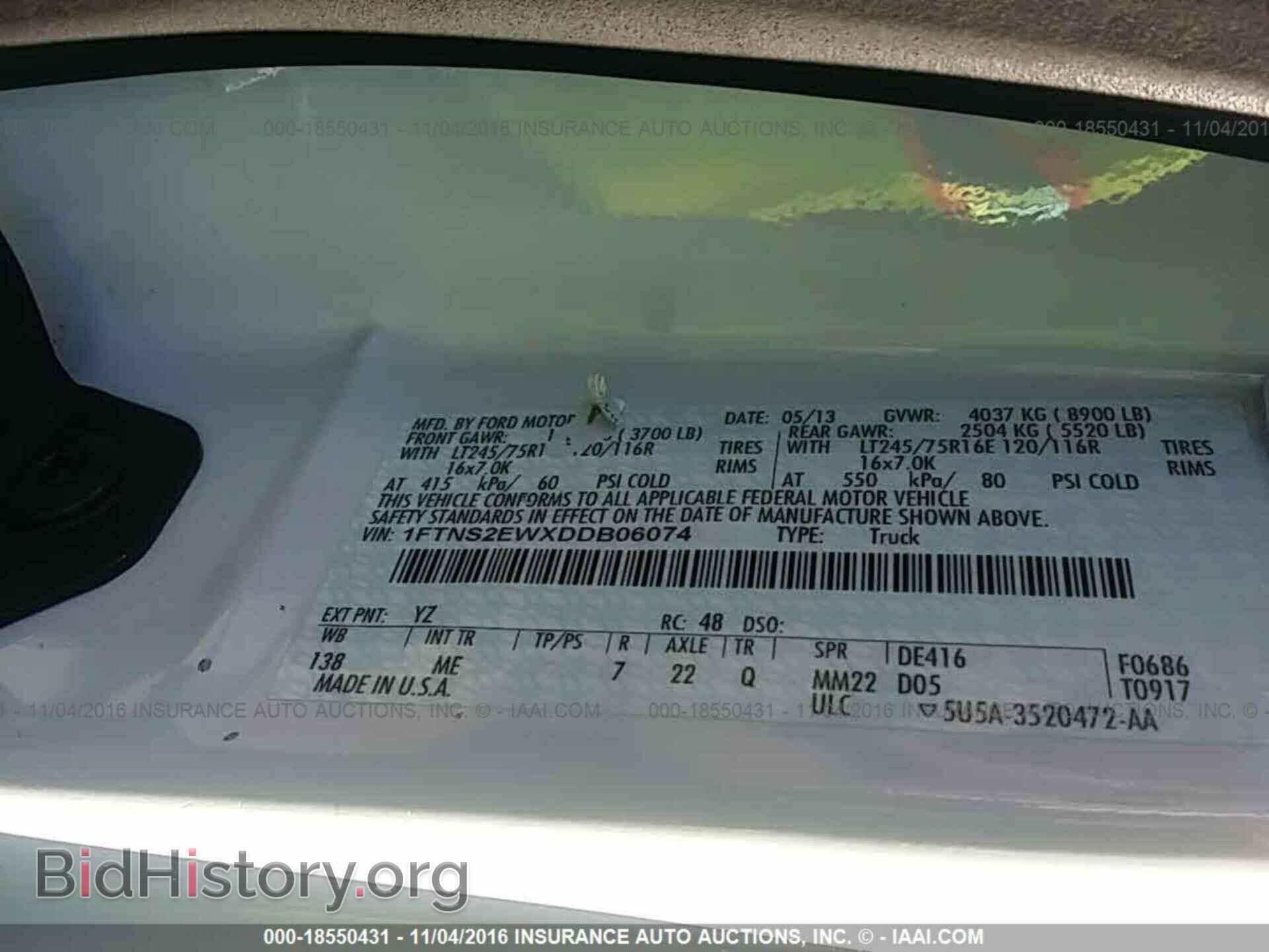 2013 Ford Econoline - VIN: 1FTNS2EWXDDB06074 - Photo 9