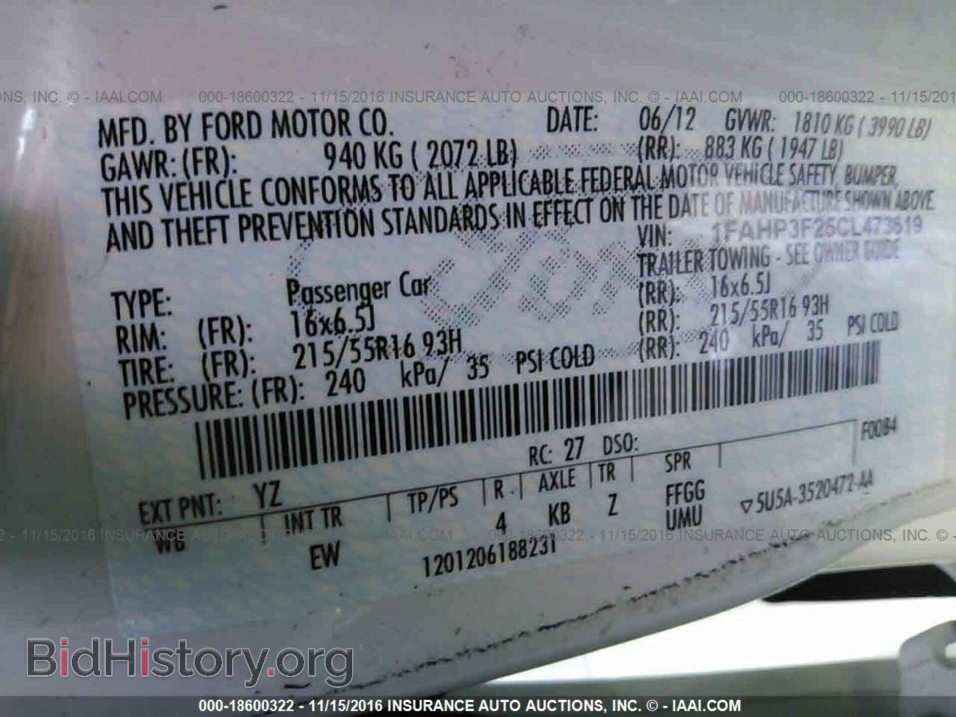 2012 Ford Focus - VIN: 1FAHP3F25CL473619 - Photo 9