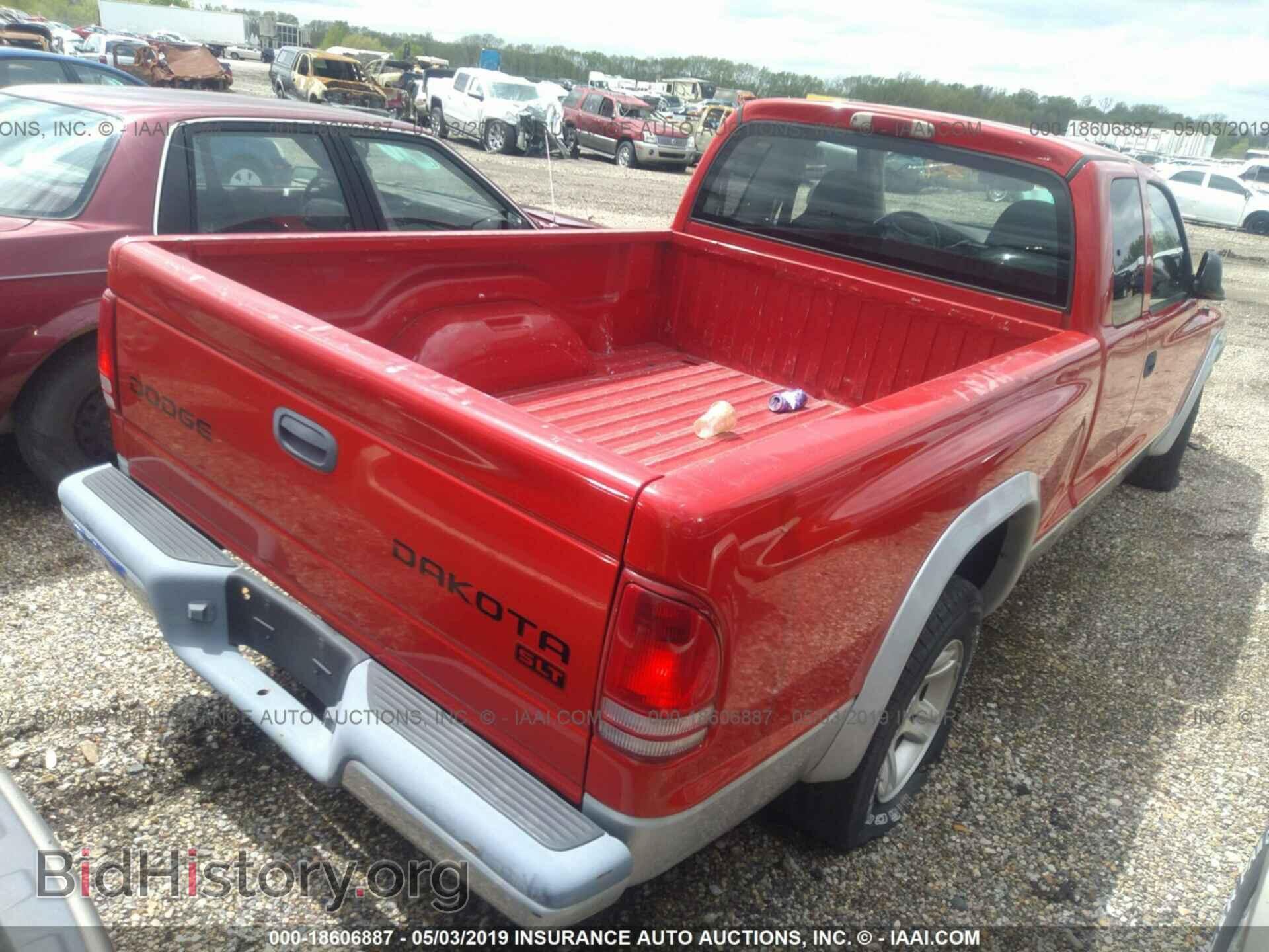 2003 DODGE DAKOTA - VIN: 1D7HL42N03S340015 - Фото 4