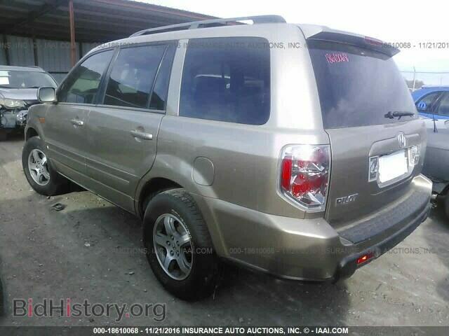 2006 HONDA PILOT - VIN: 5FNYF28406B011692 - Фото 3
