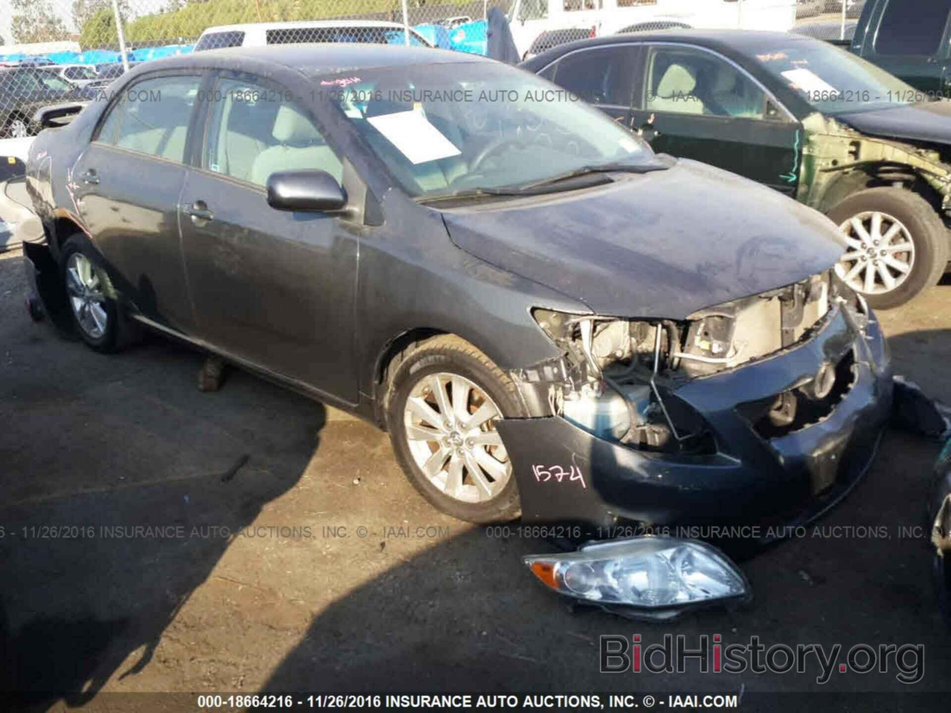 Photo 1NXBU40EX9Z101032 - TOYOTA COROLLA 2009