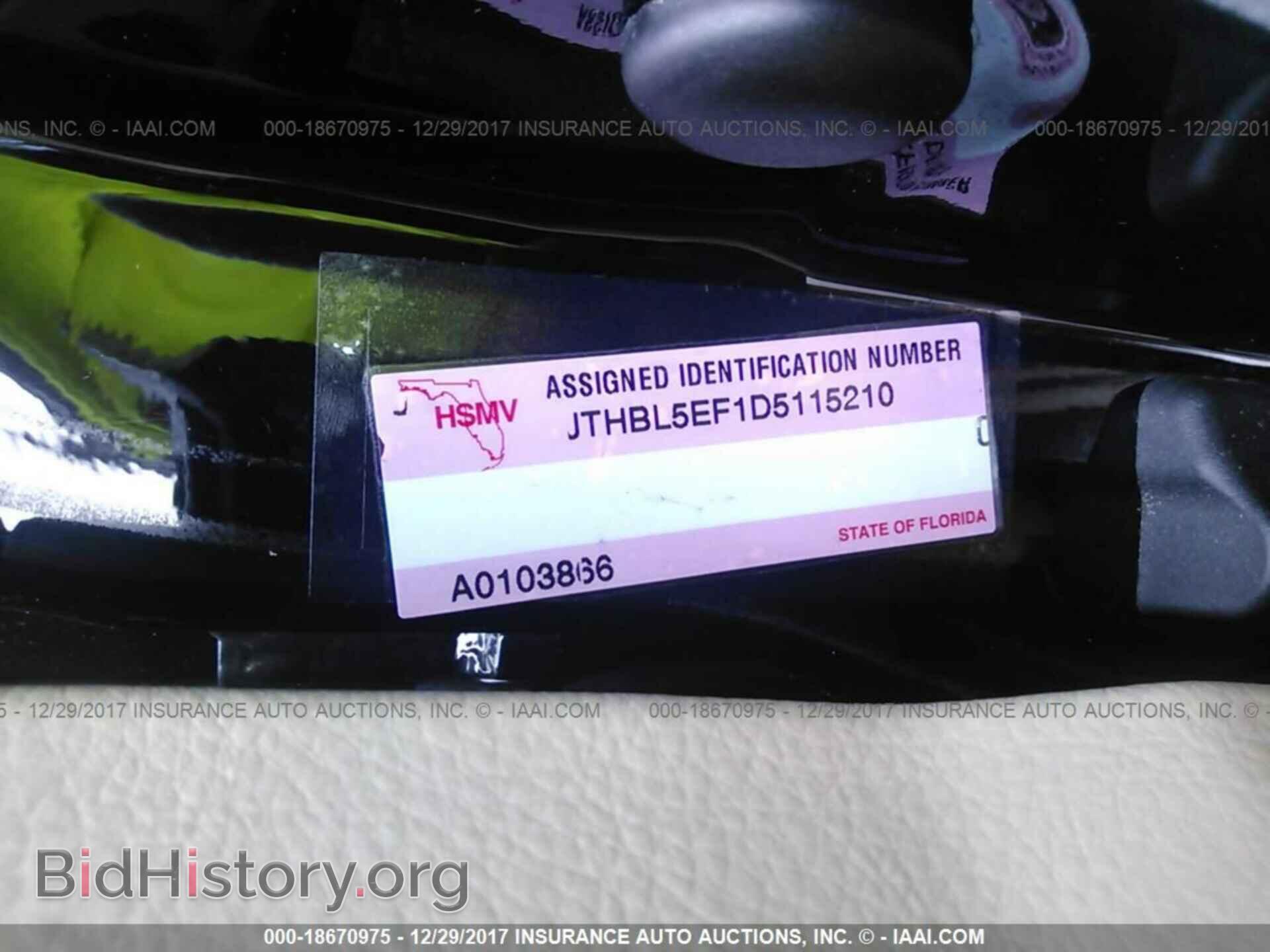 2013 Lexus Ls - VIN: JTHBL5EF1D5115210 - Photo 9