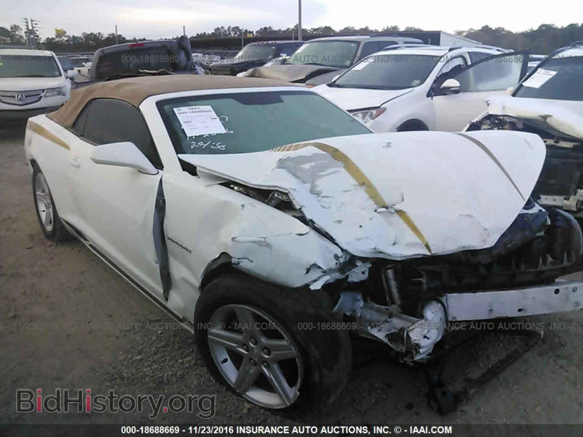 Photo 2G1FB3DD2B9212127 - Chevrolet Camaro 2011