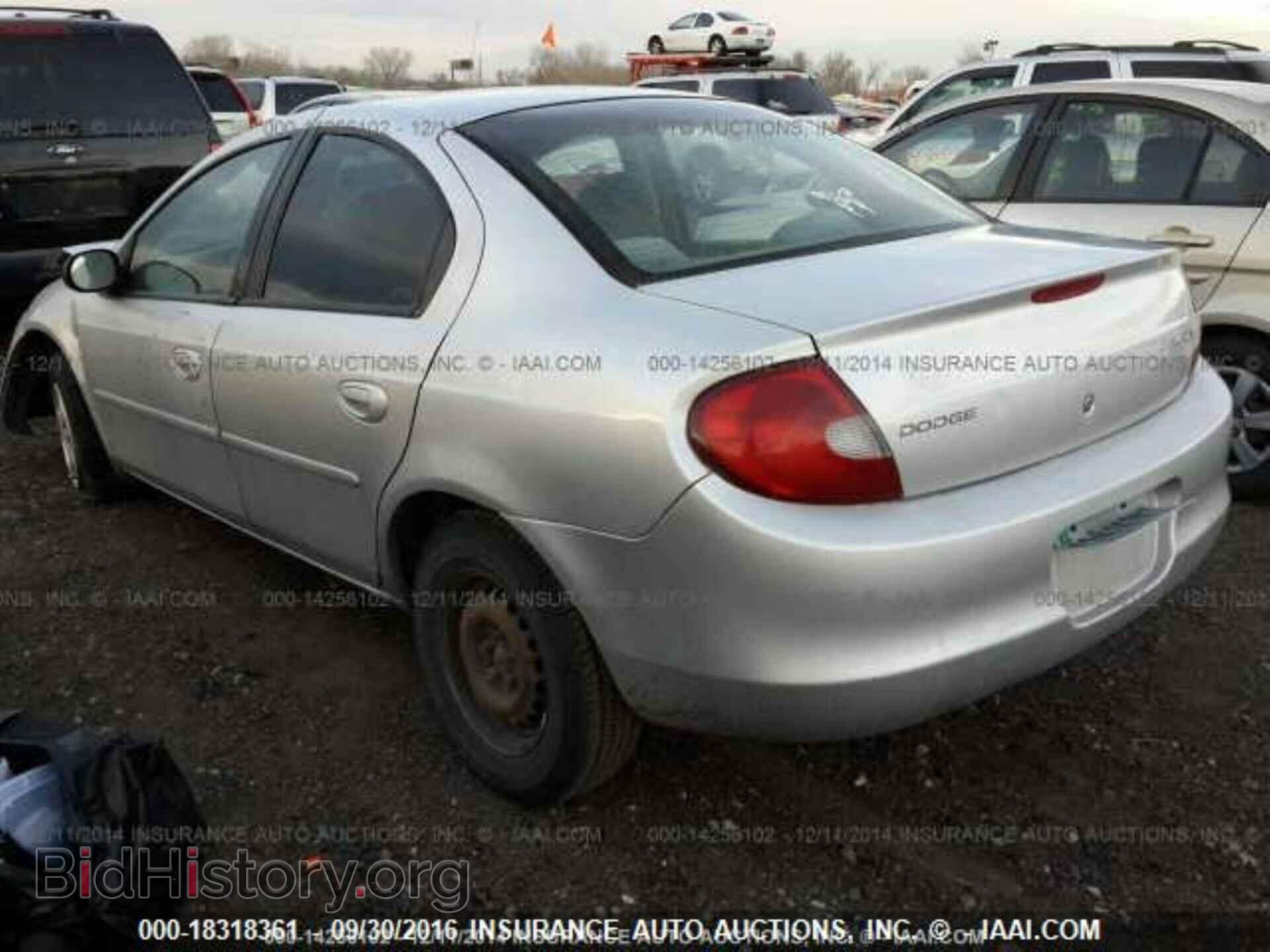2001 DODGE NEON - VIN: 1B3ES46C01D244638 - Фото 3