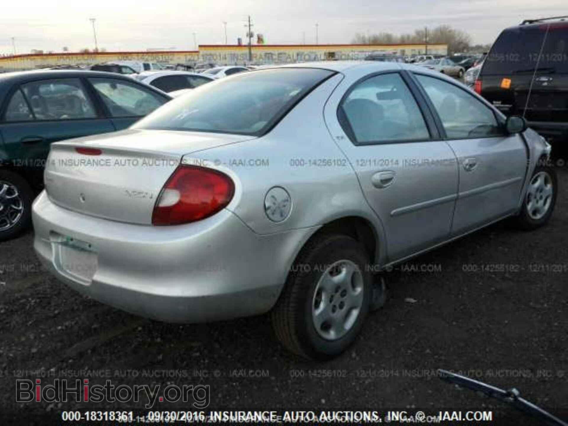 2001 DODGE NEON - VIN: 1B3ES46C01D244638 - Фото 4