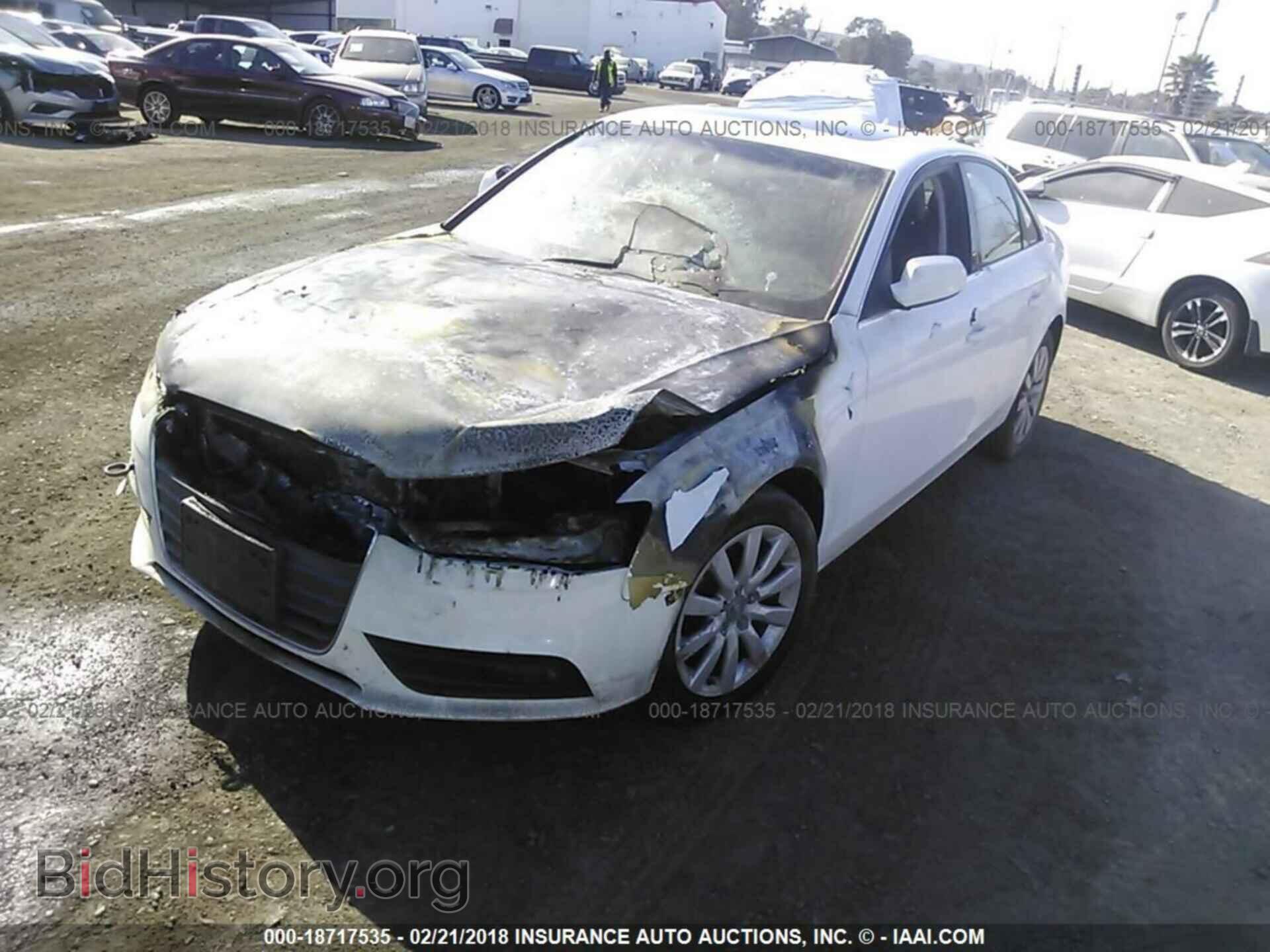 2013 Audi A4 - VIN: WAUBFAFL1DN031407 - Photo 2