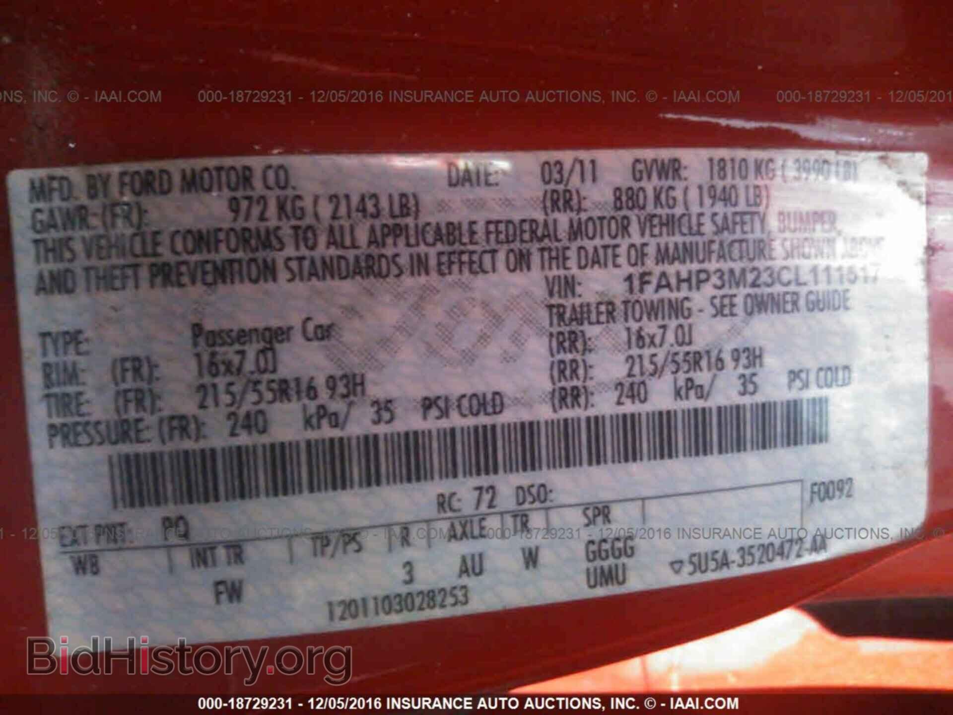 2012 Ford Focus - VIN: 1FAHP3M23CL111517 - Photo 9