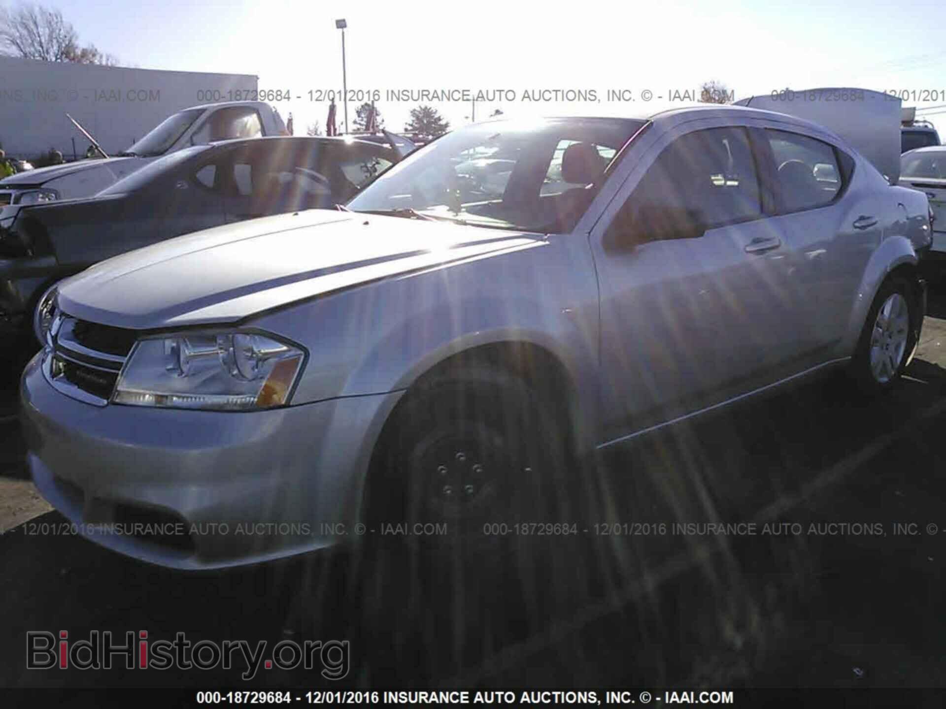 2012 Dodge Avenger - VIN: 1C3CDZAB5CN216024 - Фото 2
