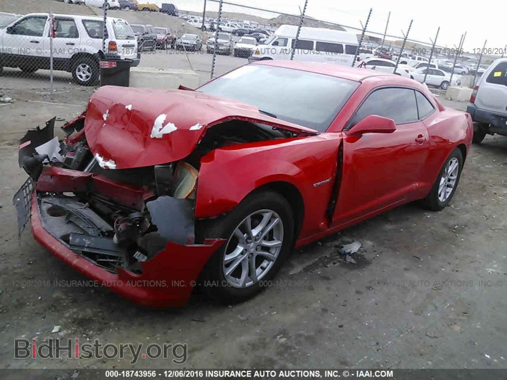 2014 Chevrolet Camaro - VIN: 2G1FB1E34E9145111 - Фото 2