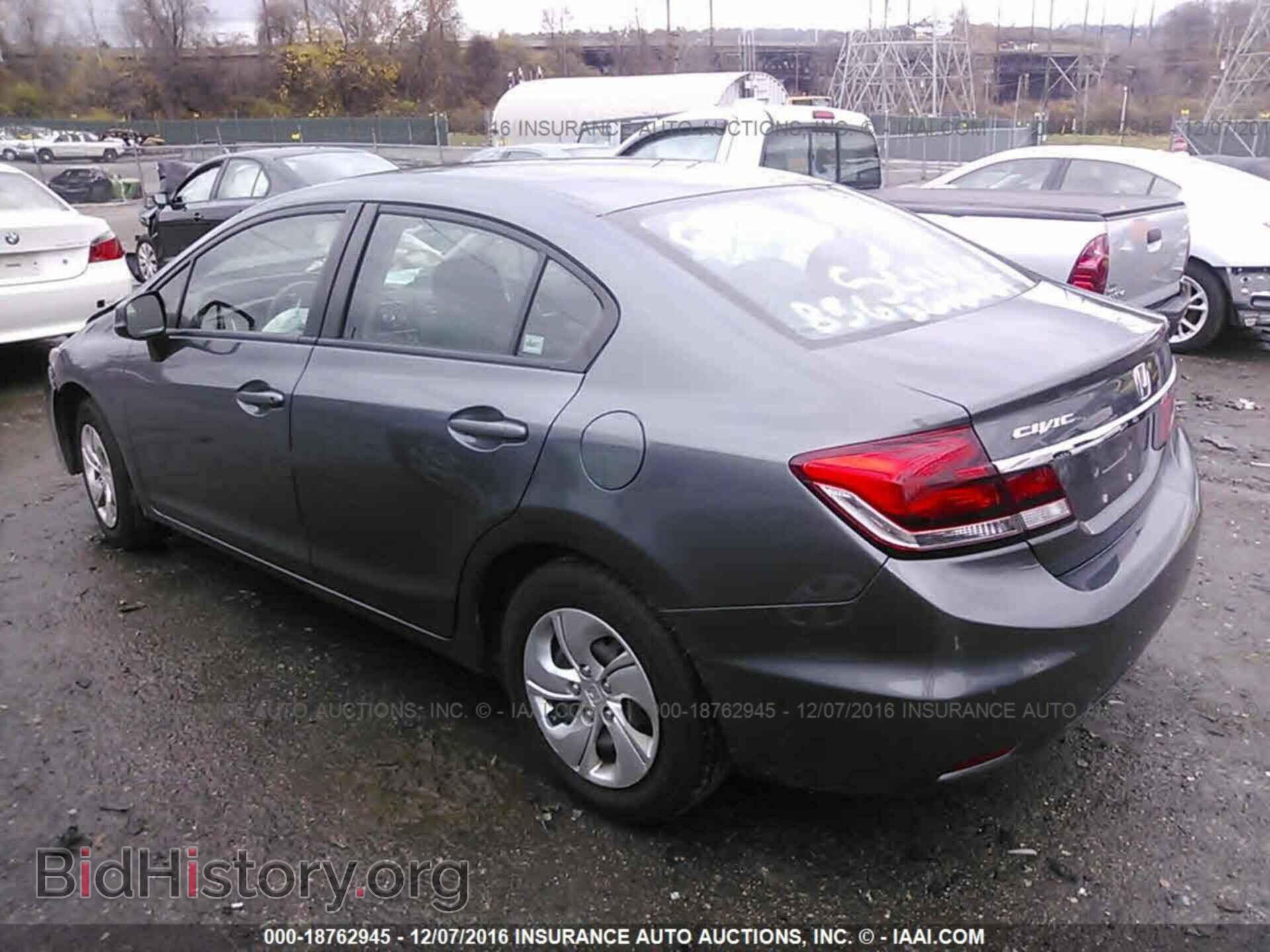 2013 Honda Civic - VIN: 19XFB2F51DE222403 - Фото 3