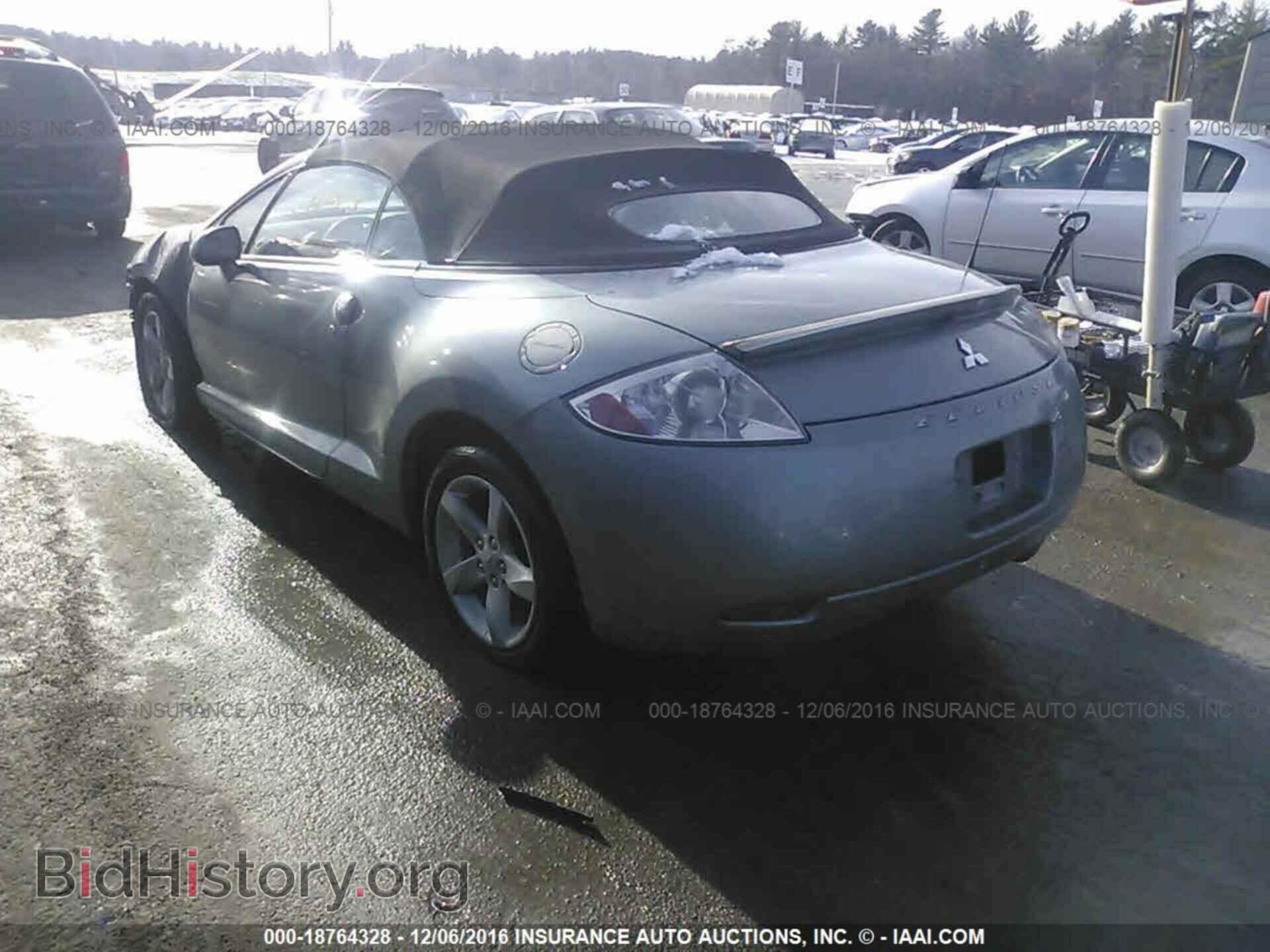 2007 MITSUBISHI ECLIPSE - VIN: 4A3AL25FX7E036907 - Фото 3