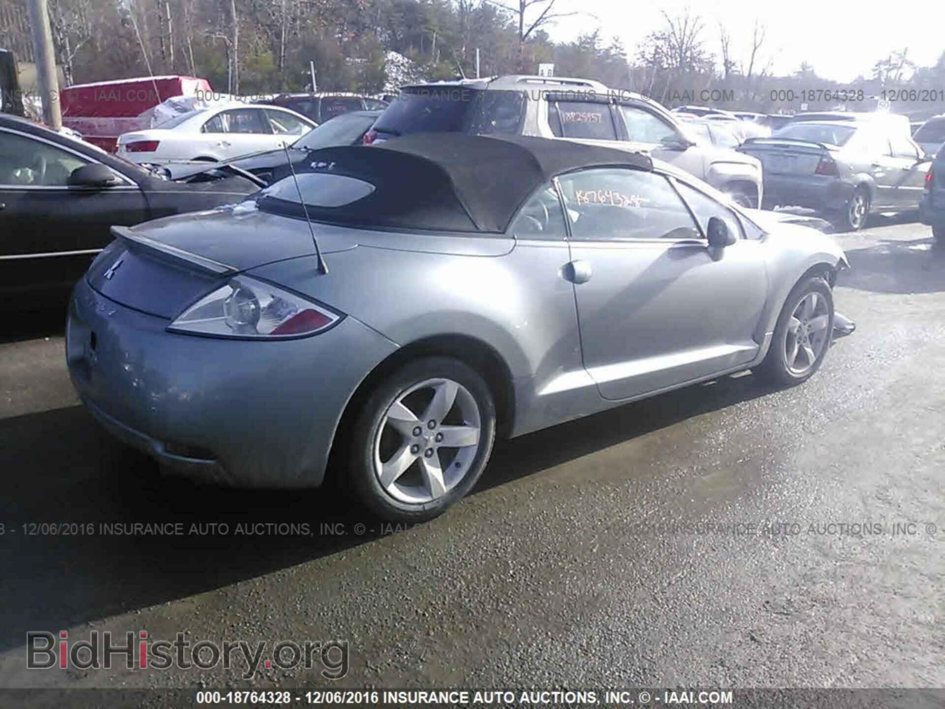 2007 MITSUBISHI ECLIPSE - VIN: 4A3AL25FX7E036907 - Фото 4