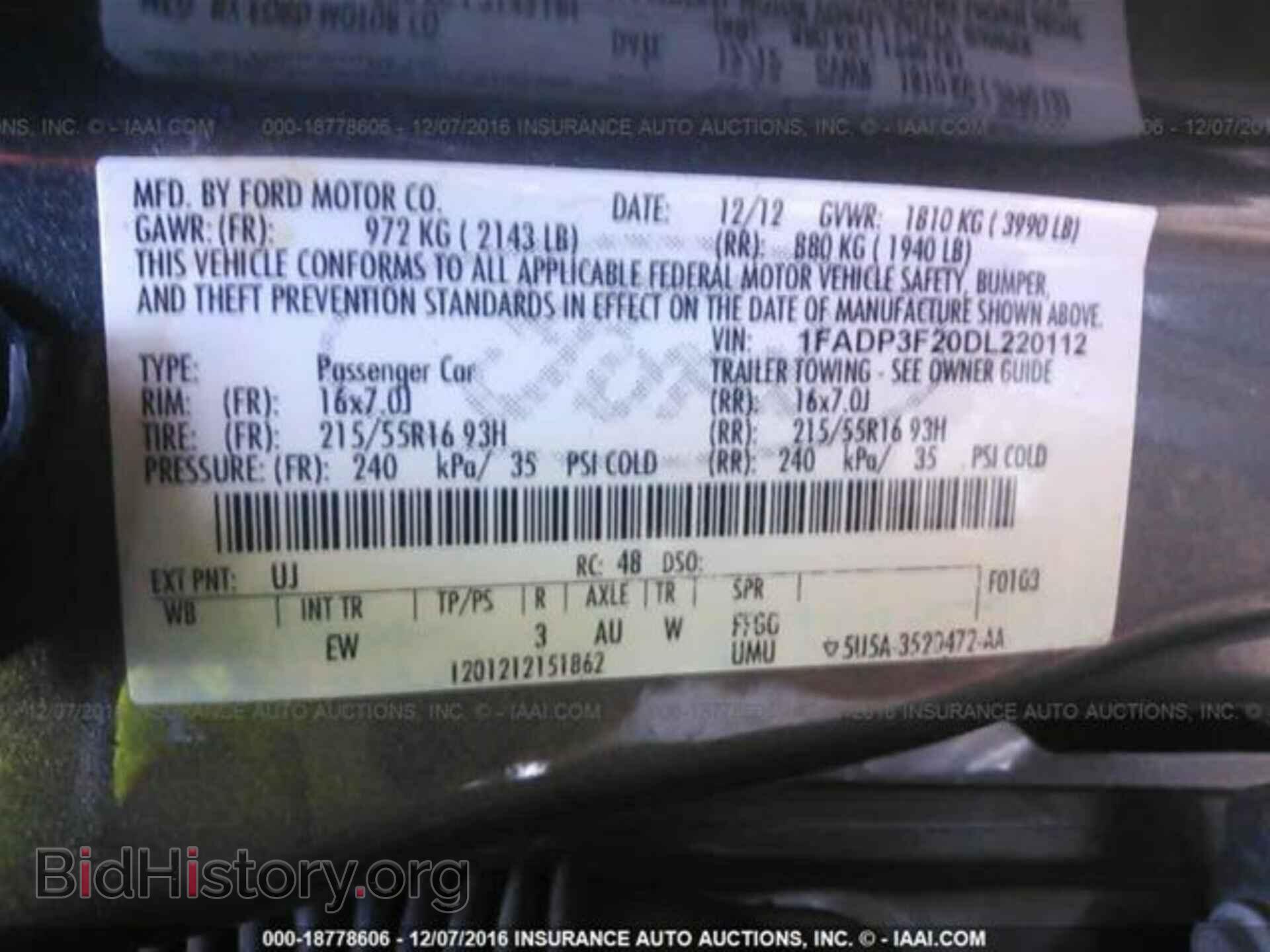 2013 Ford Focus - VIN: 1FADP3F20DL220112 - Photo 9