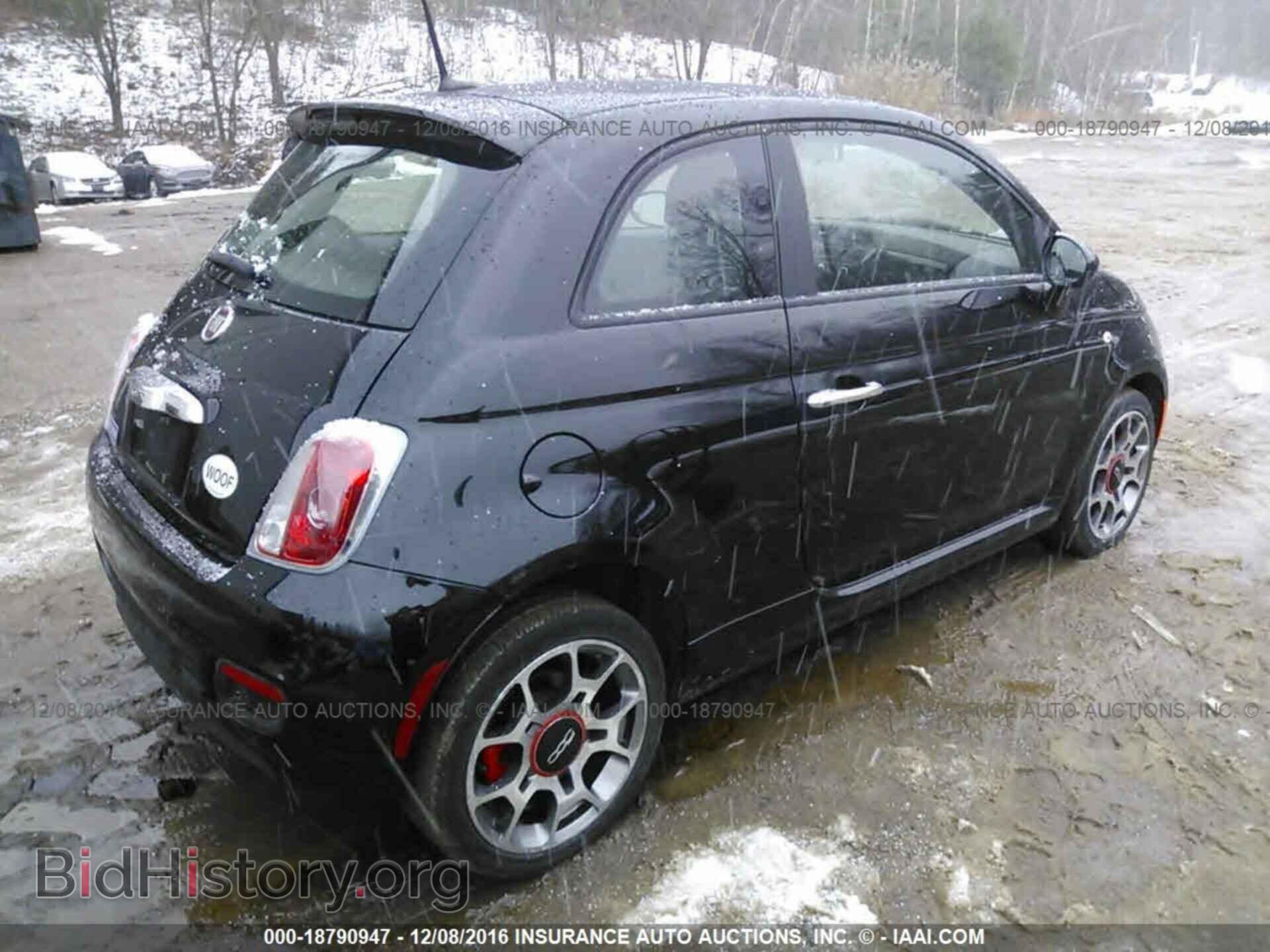 2013 Fiat 500 - VIN: 3C3CFFBR2DT514231 - Фото 4