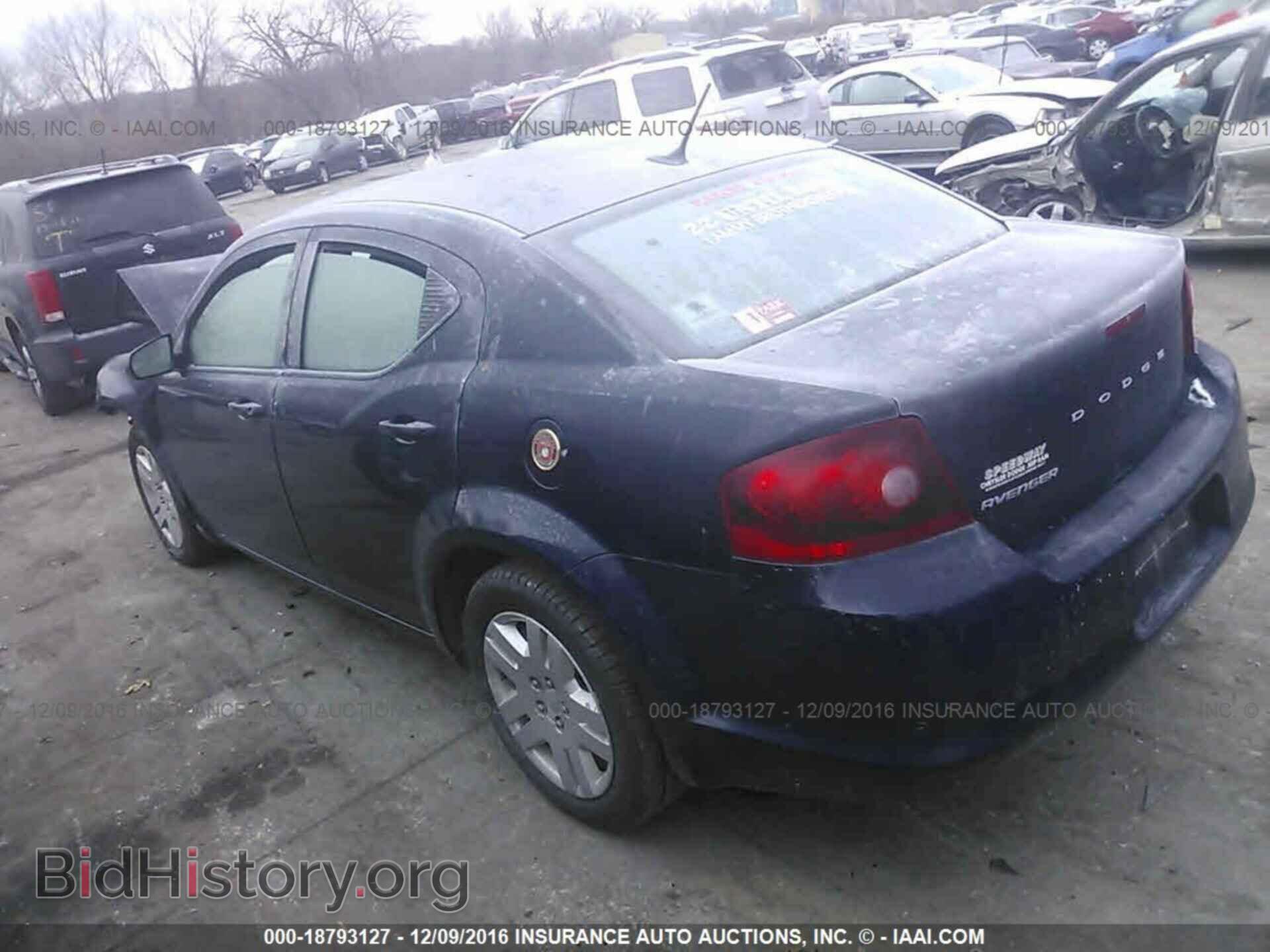 2014 Dodge Avenger - VIN: 1C3CDZABXEN174503 - Фото 3