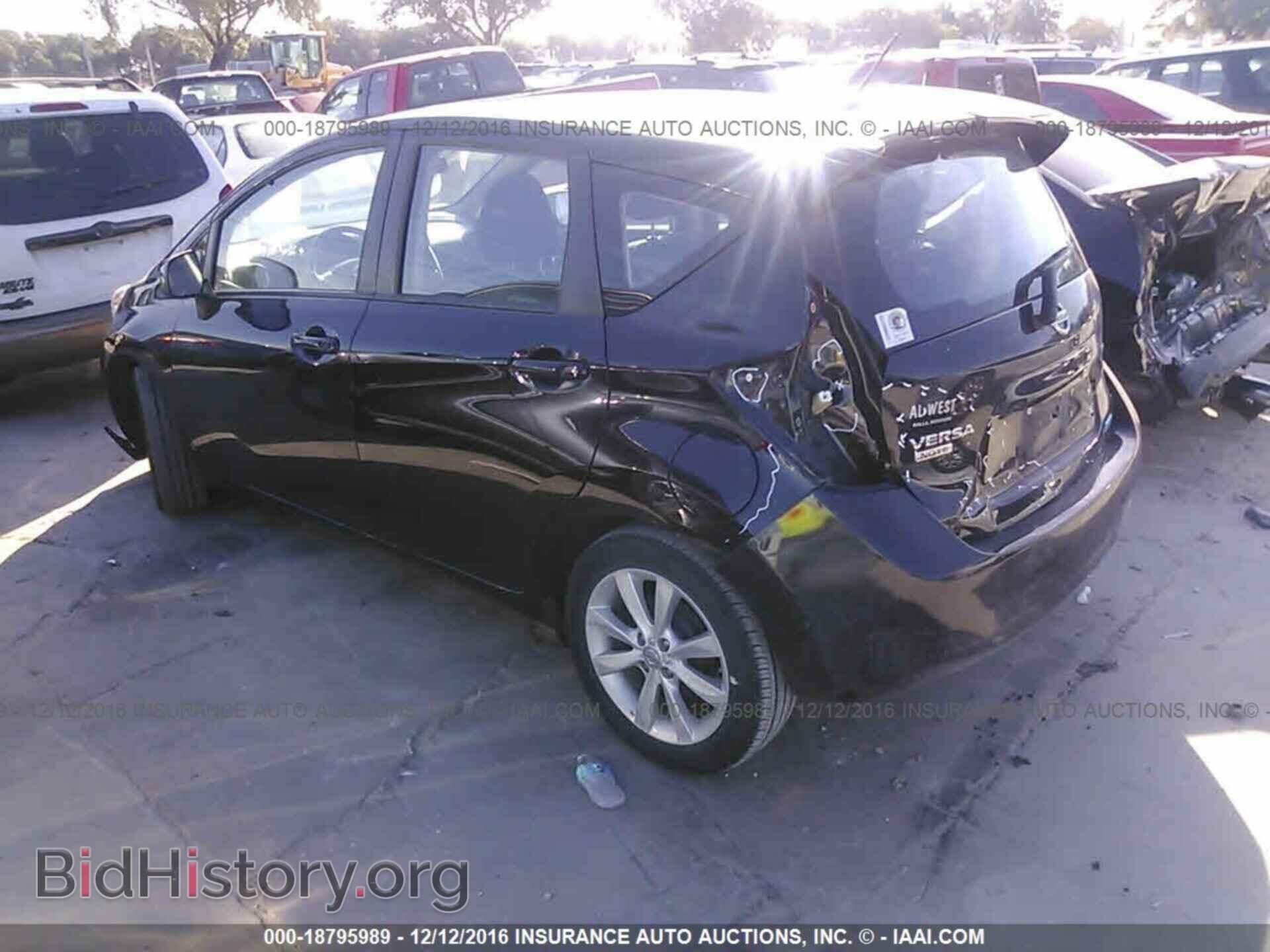 2014 Nissan Versa note - VIN: 3N1CE2CPXEL360442 - Фото 3