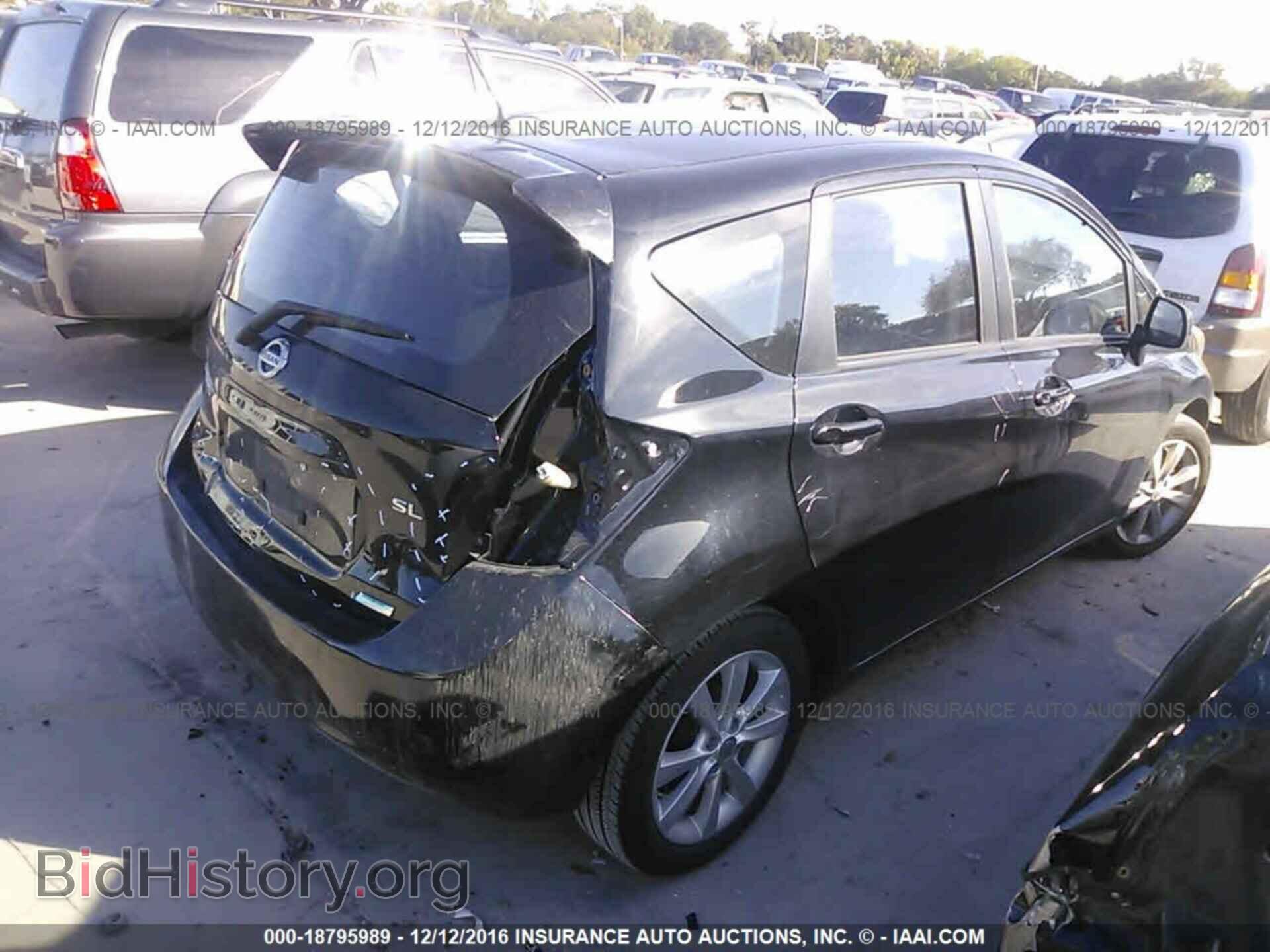 2014 Nissan Versa note - VIN: 3N1CE2CPXEL360442 - Фото 4