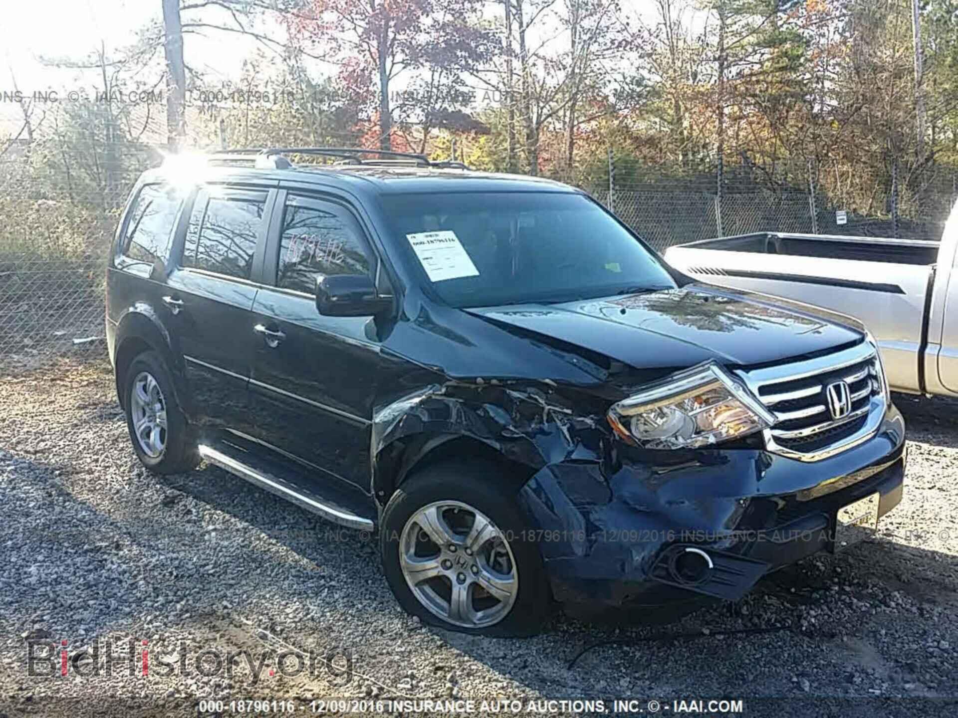 Фотография 5FNYF3H50CB029152 - Honda Pilot 2012