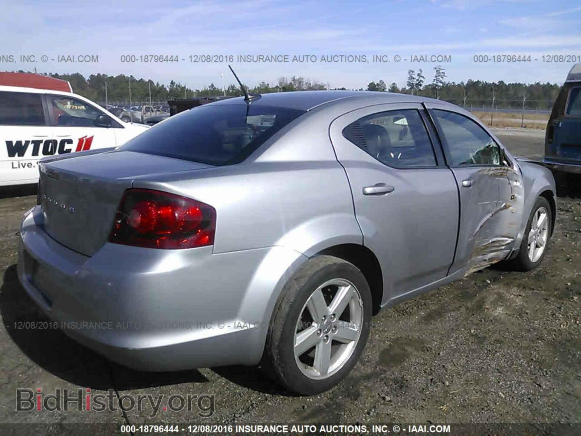 2013 Dodge Avenger - VIN: 1C3CDZAB0DN517463 - Фото 4