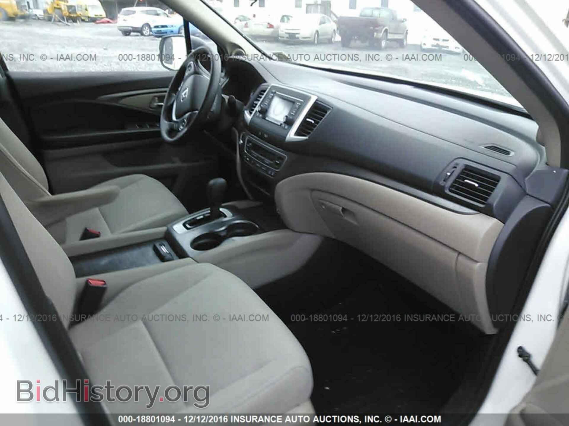 2016 Honda Pilot - VIN: 5FNYF6H10GB052838 - Photo 5
