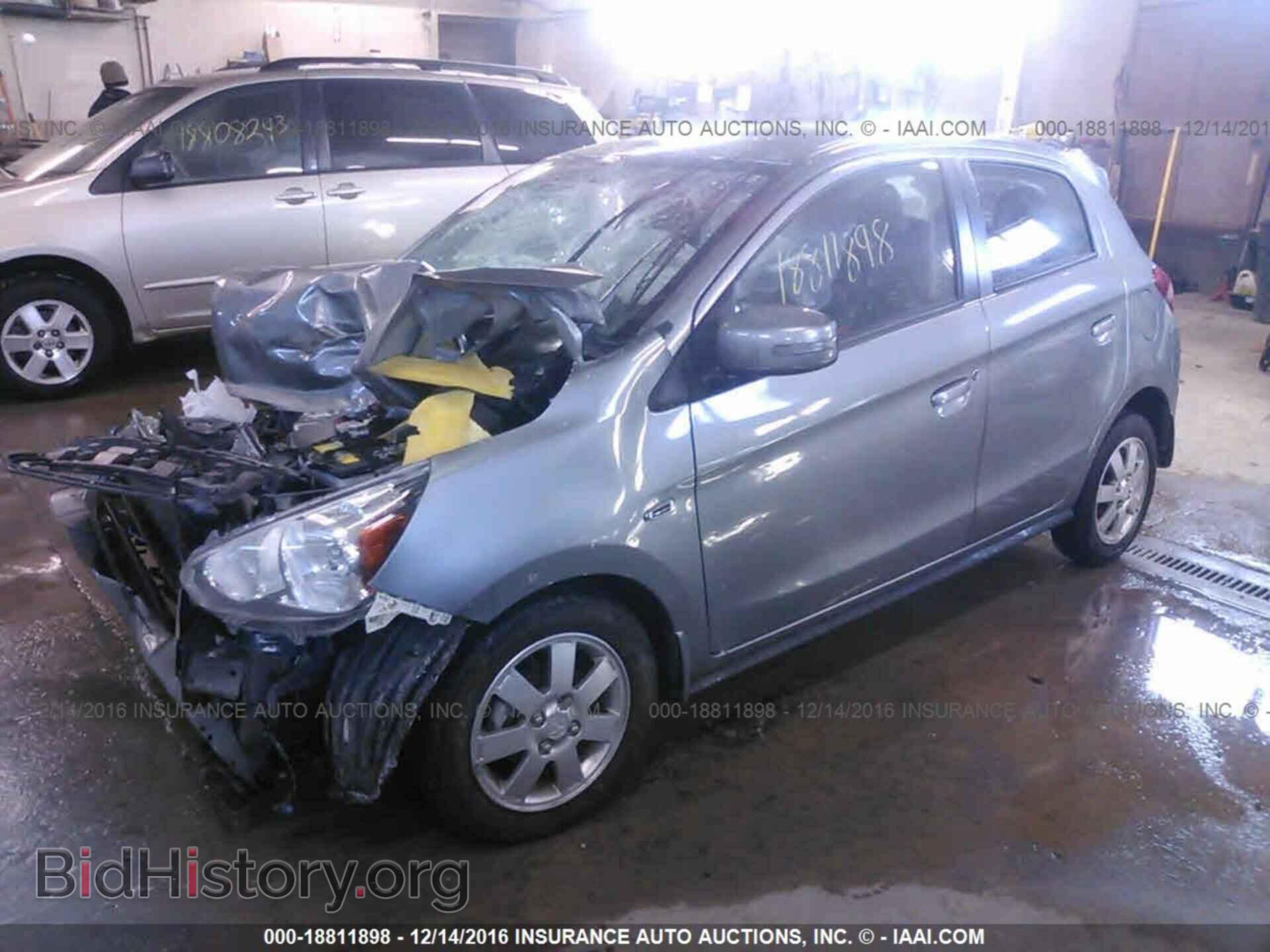 2015 Mitsubishi Mirage - VIN: ML32A4HJ5FH043479 - Фото 2