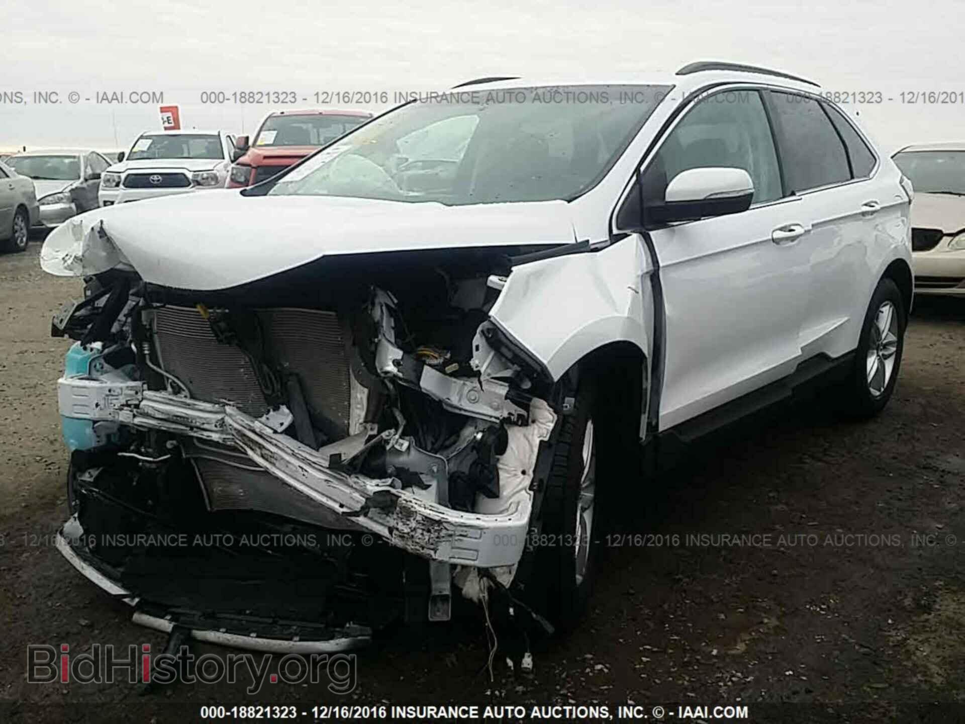 2016 Ford Edge - VIN: 2FMPK3J9XGBB55943 - Фото 2