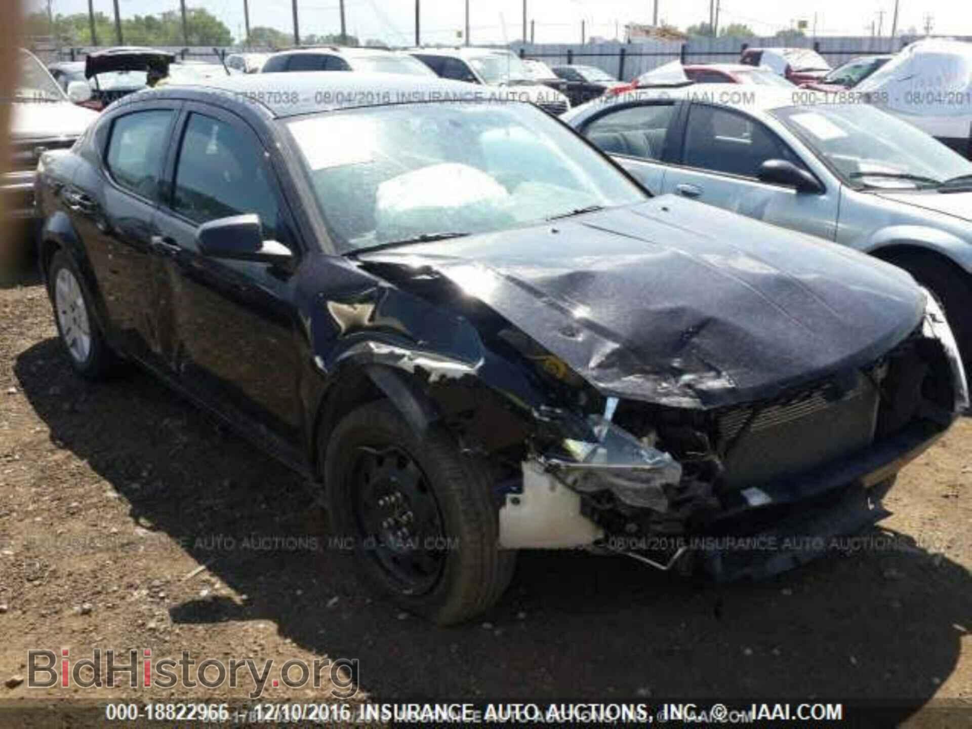 Фотография 1C3CDZAB4CN294066 - DODGE AVENGER 2012