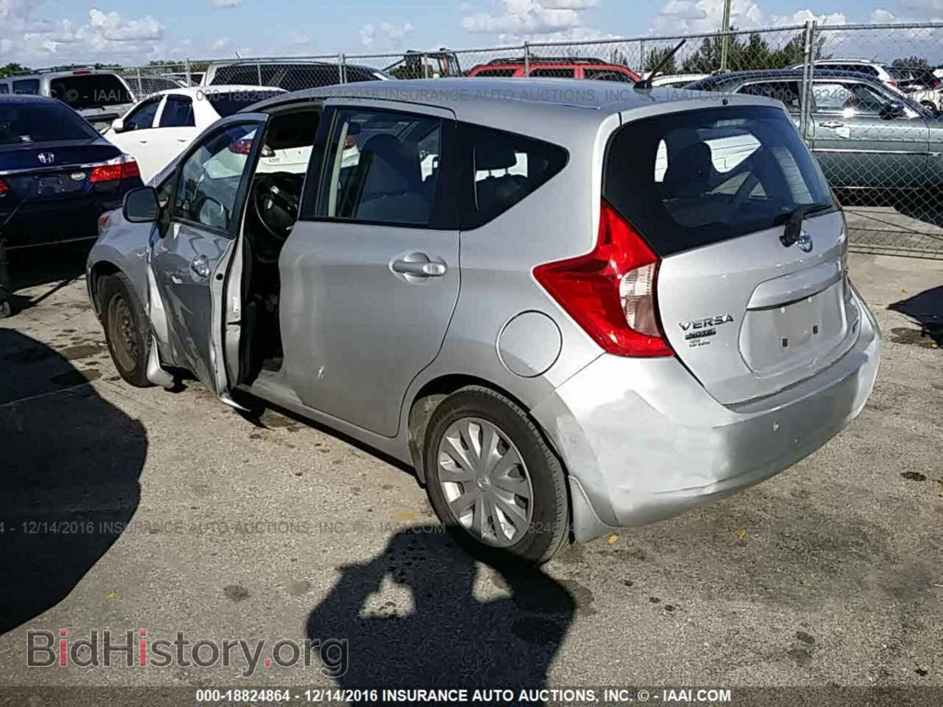 2014 Nissan Versa note - VIN: 3N1CE2CP7EL422881 - Фото 3
