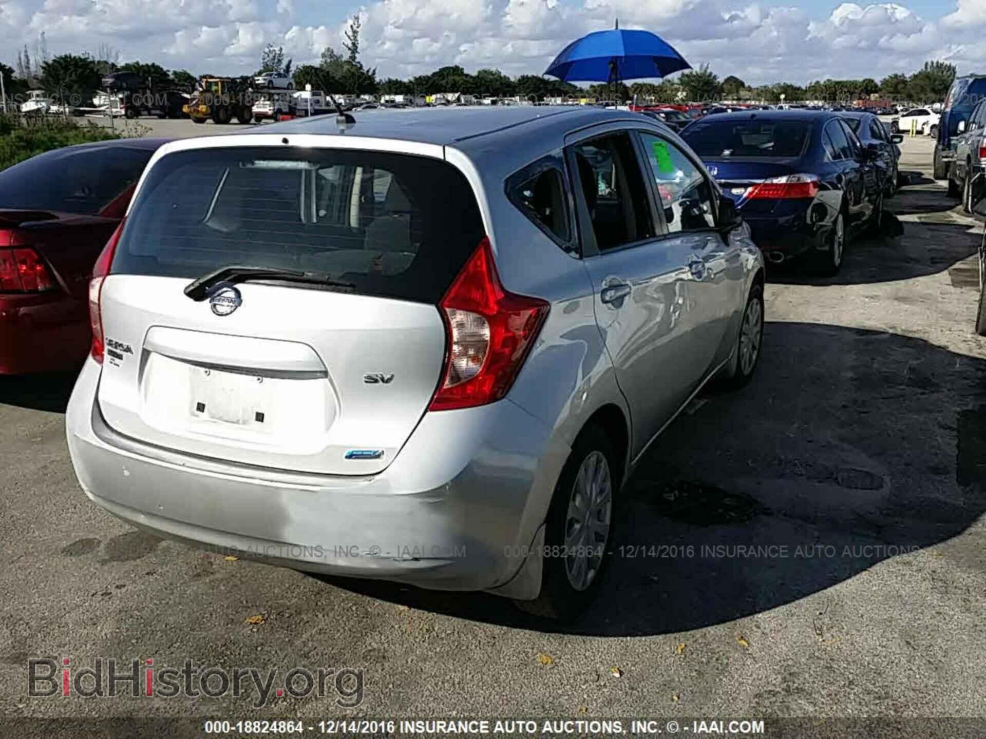 2014 Nissan Versa note - VIN: 3N1CE2CP7EL422881 - Фото 4