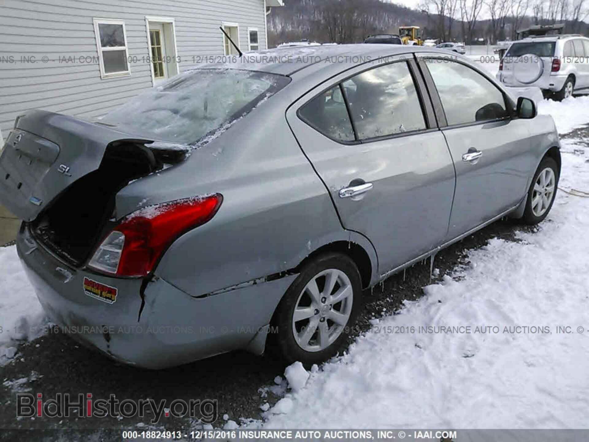 2012 Nissan Versa - VIN: 3N1CN7AP2CL835028 - Фото 4