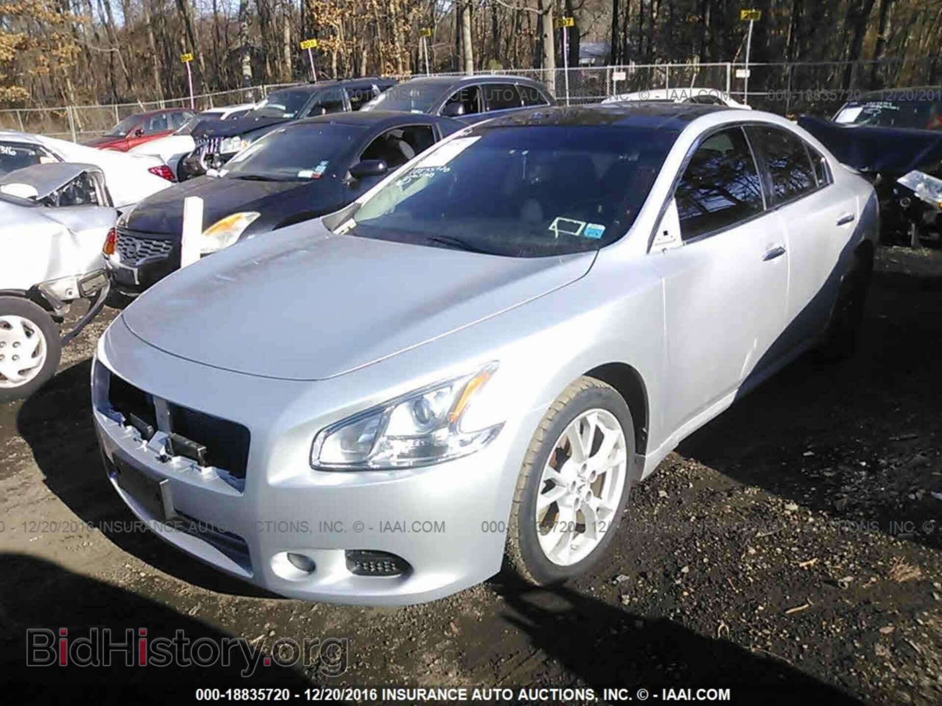 2012 Nissan Maxima - VIN: 1N4AA5AP0CC837382 - Фото 2