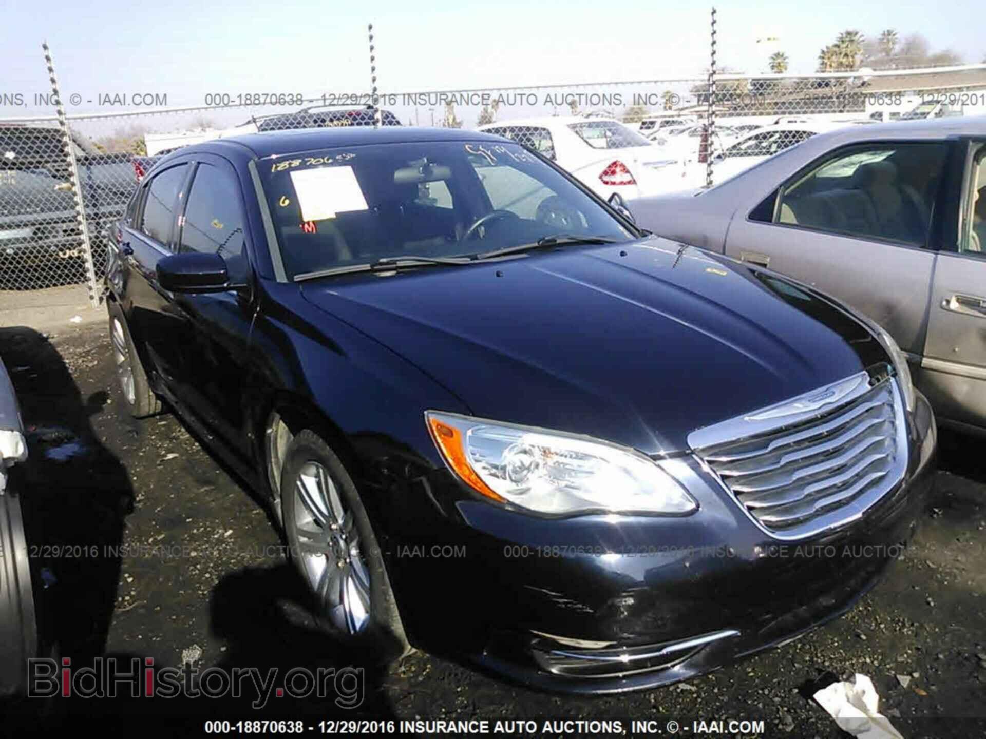 Фотография 1C3CCBBB5CN106597 - Chrysler 200 2012